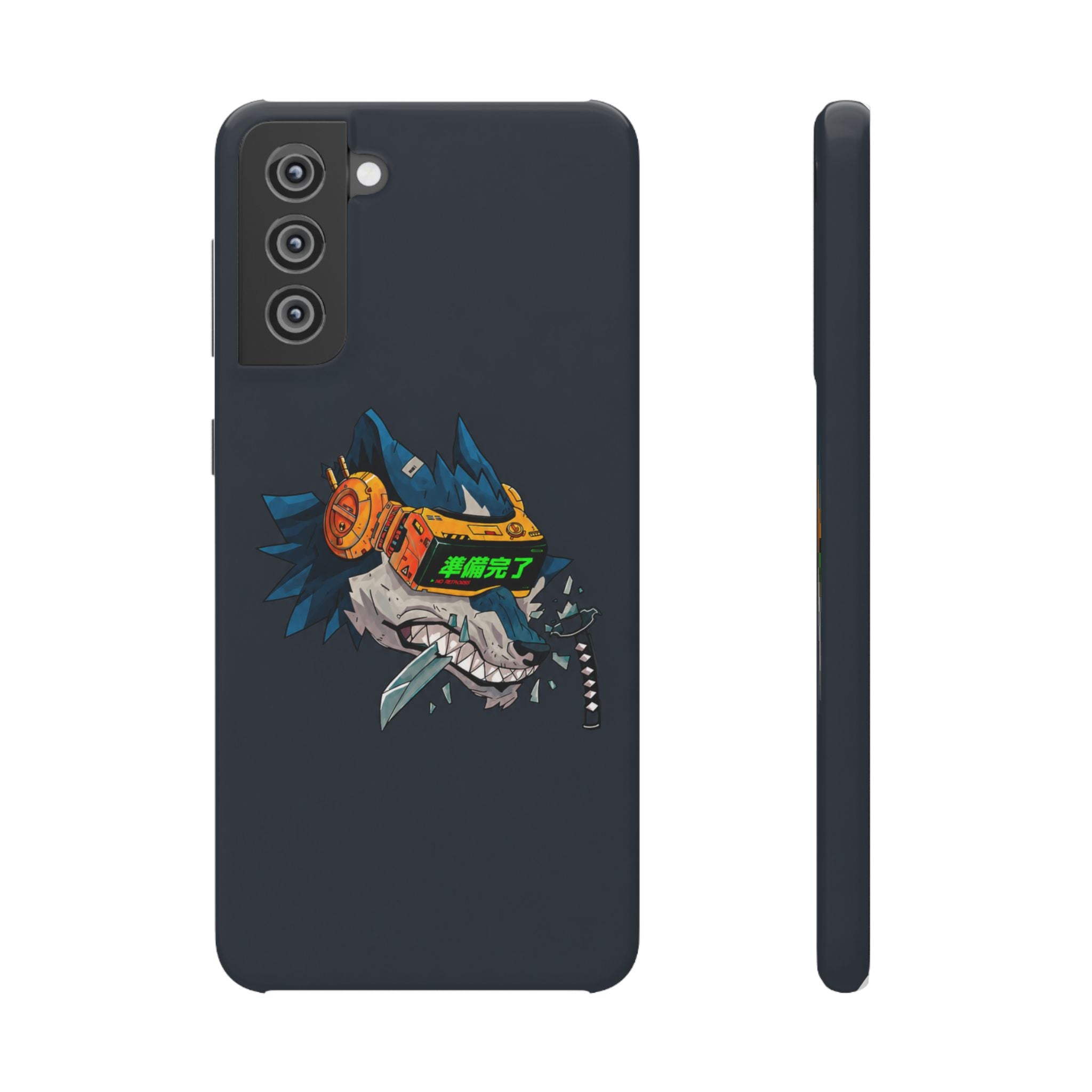 Cyberpunk Wolf Phone Case