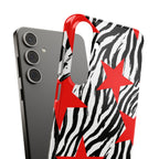 Retro Zebra Stars Phone Case