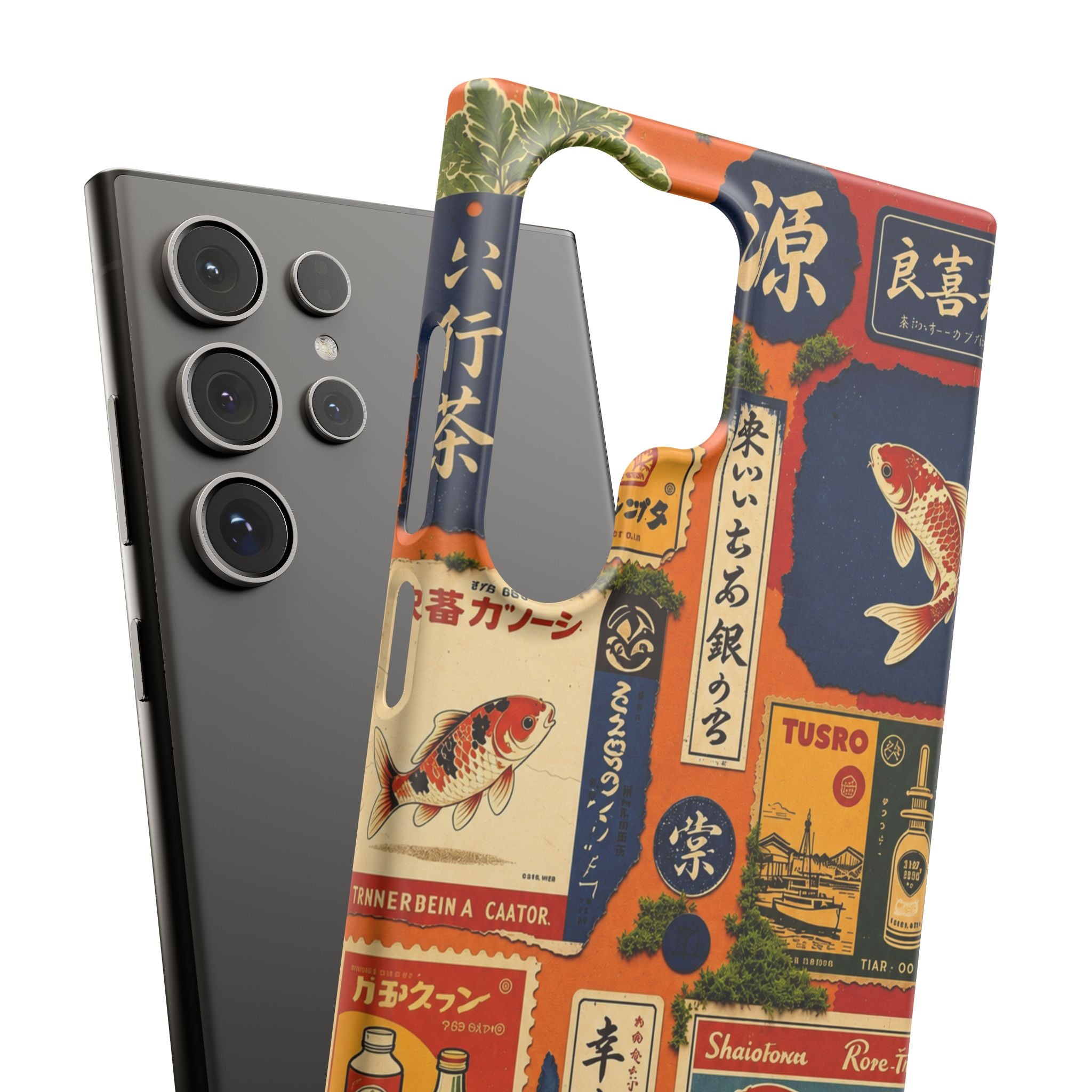 Vintage Japanese Koi Phone Case