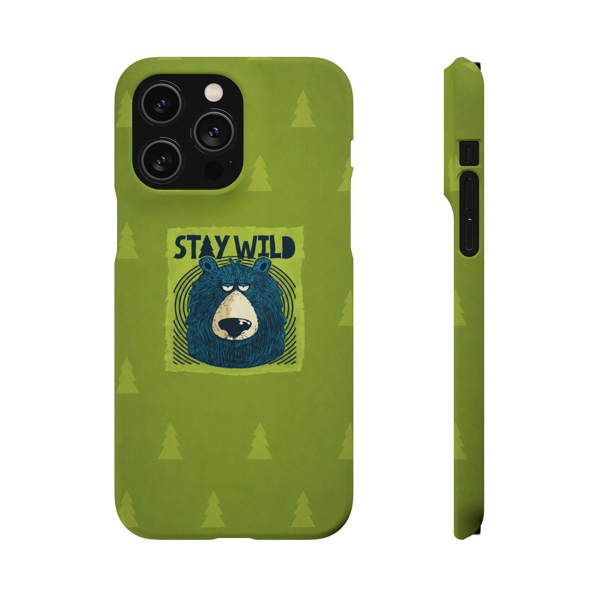 Stay Wild Bear Phone Case