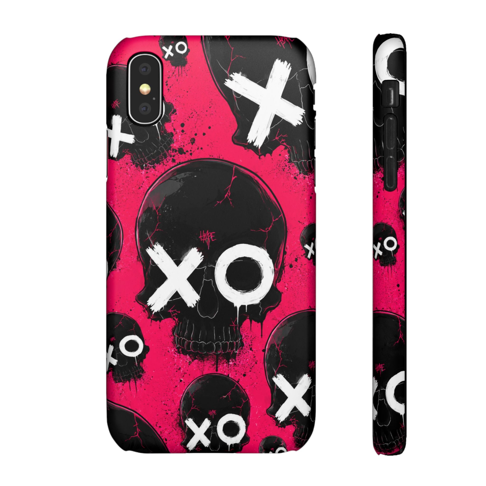 XO Skull Punk Phone Case