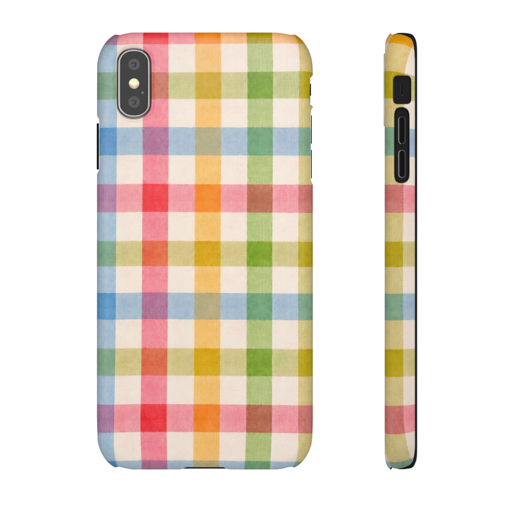 Pastel Plaid Phone Case