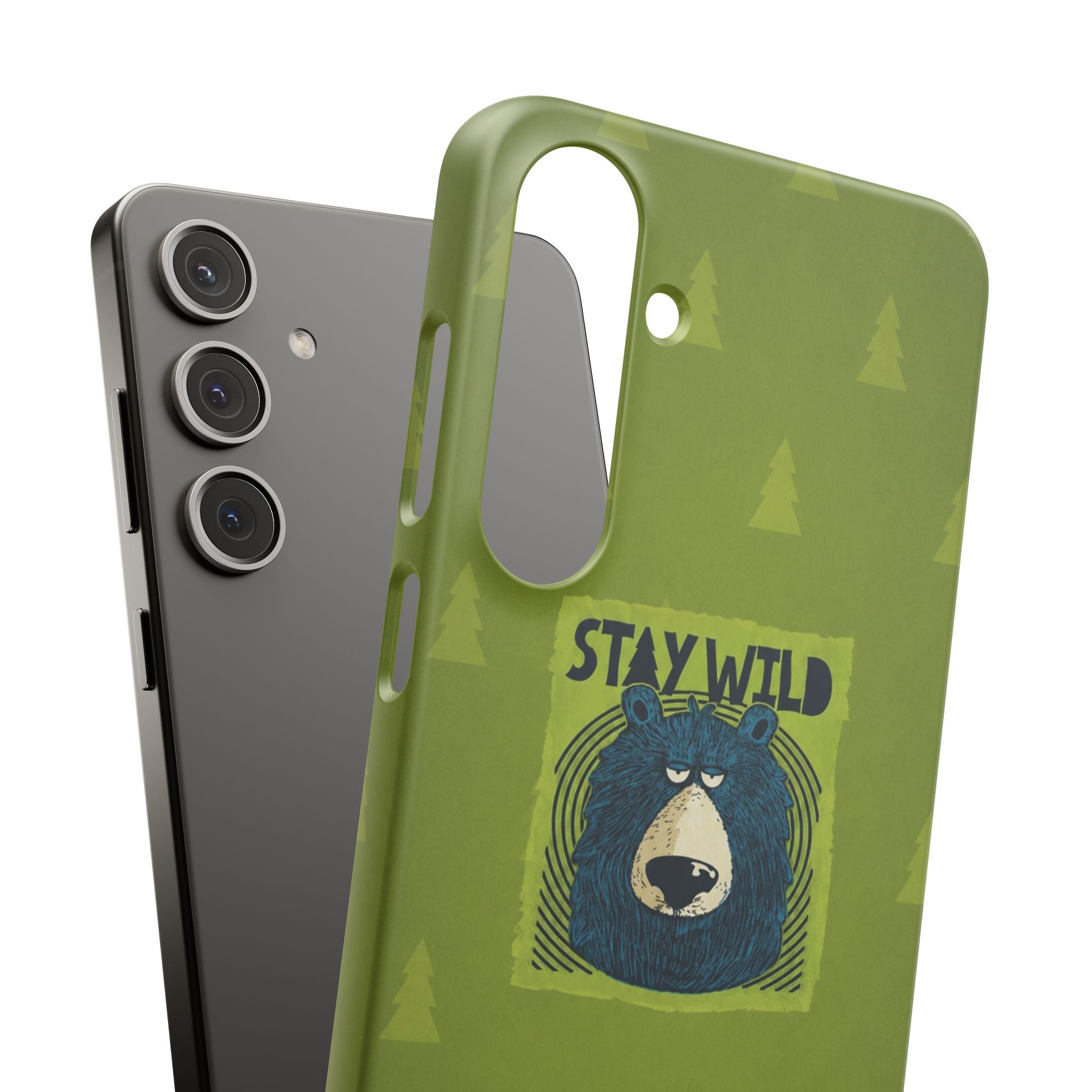 Stay Wild Bear Phone Case