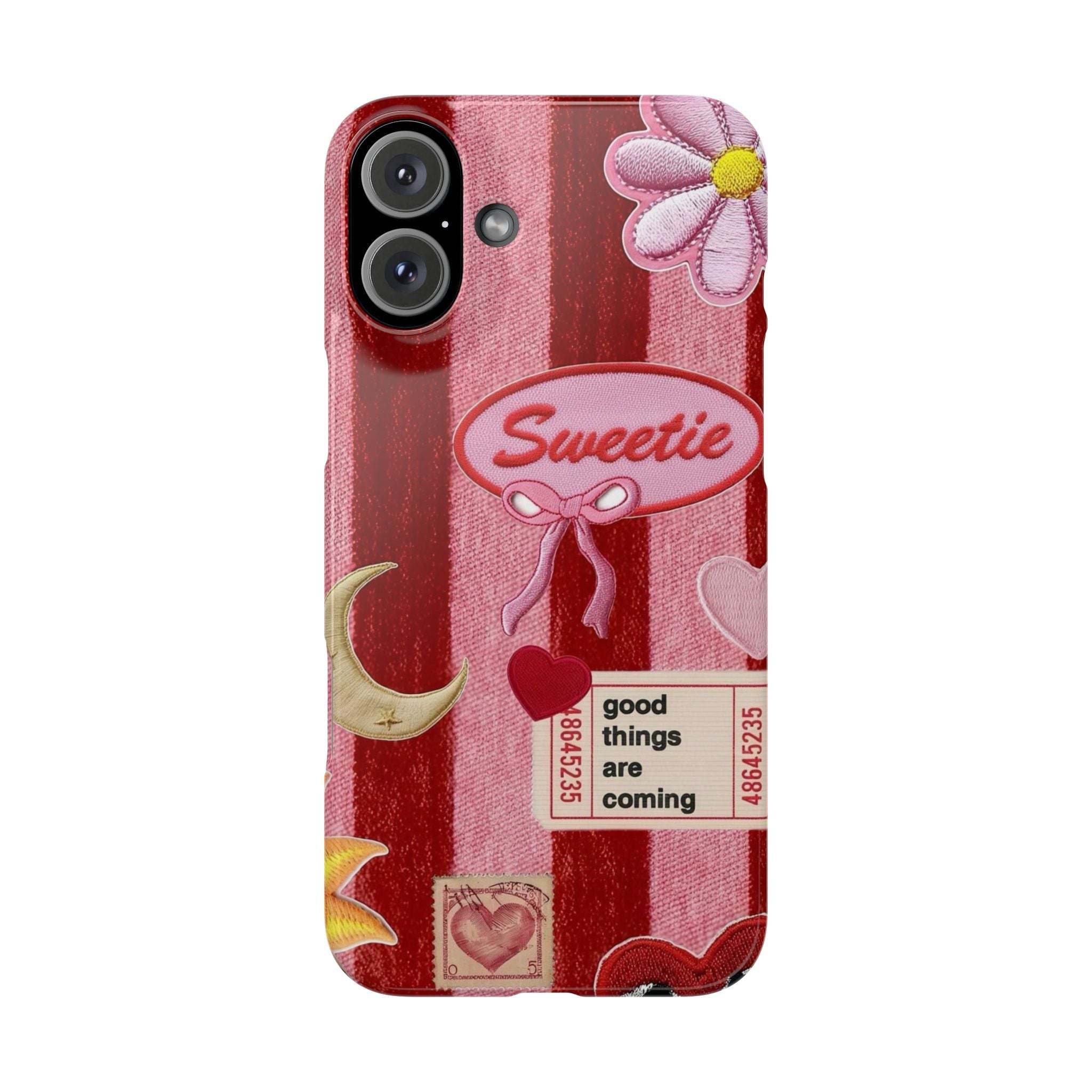 Coquette Patch Phone Case