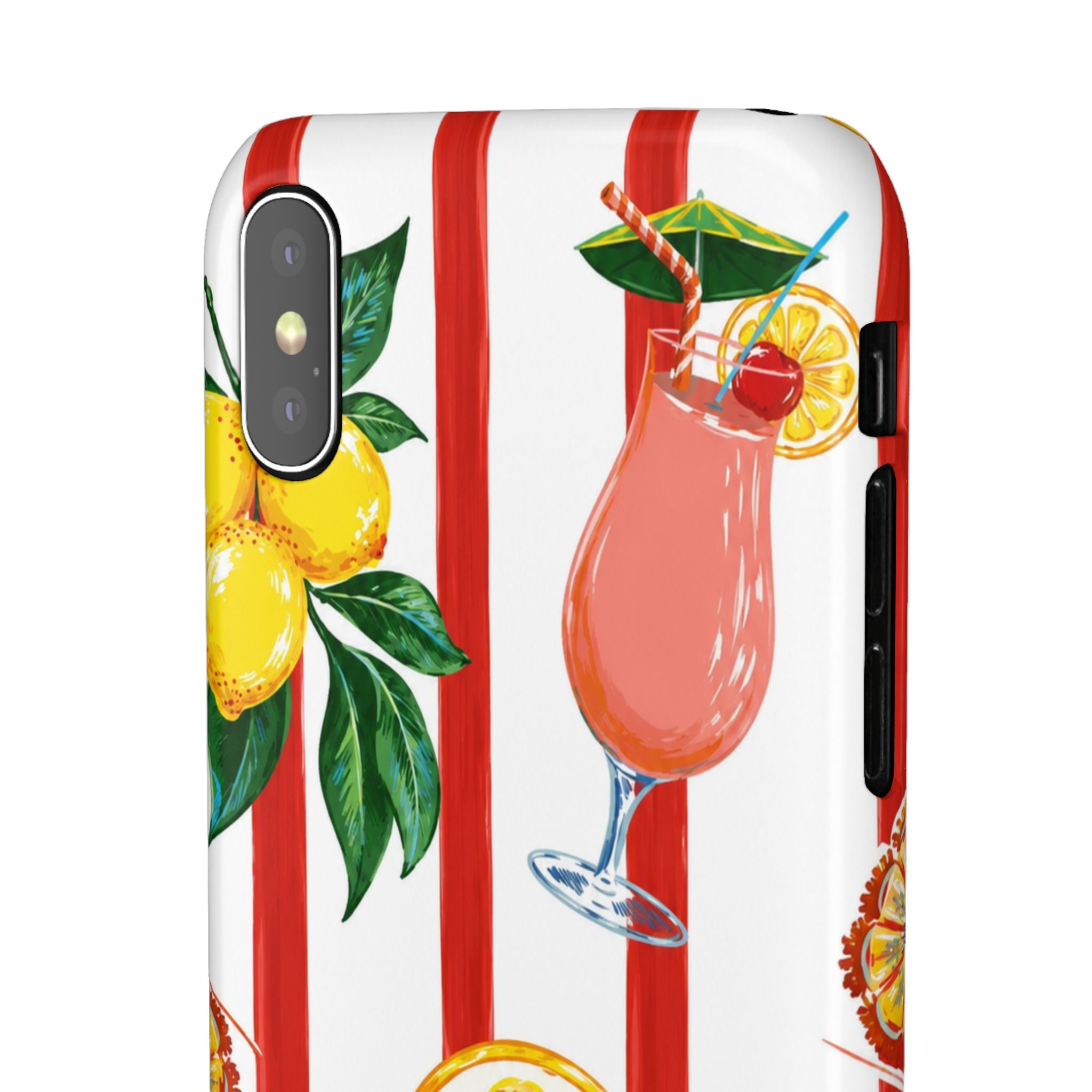 Lemon Coast – Summer Citrus Phone Case
