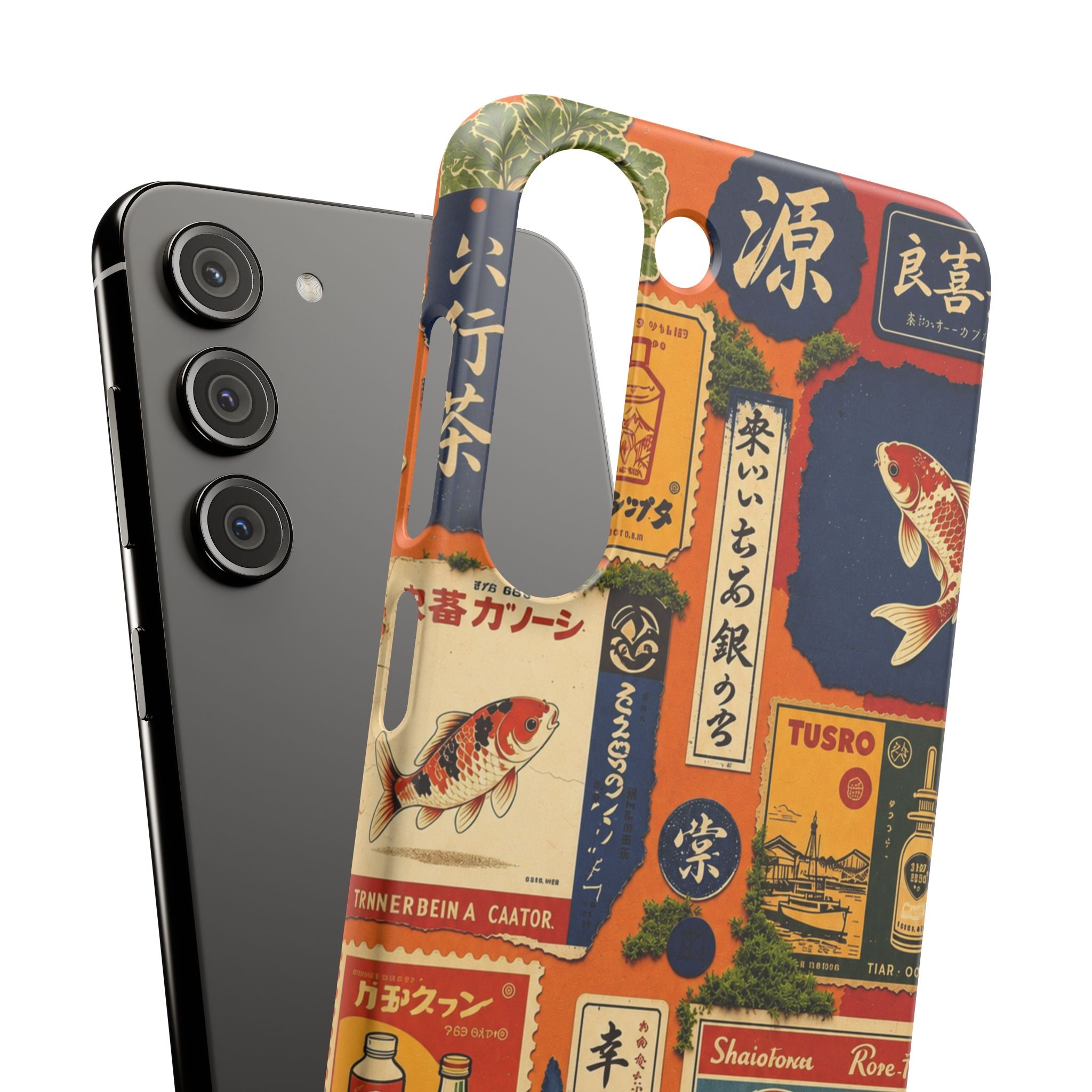 Vintage Japanese Koi Phone Case