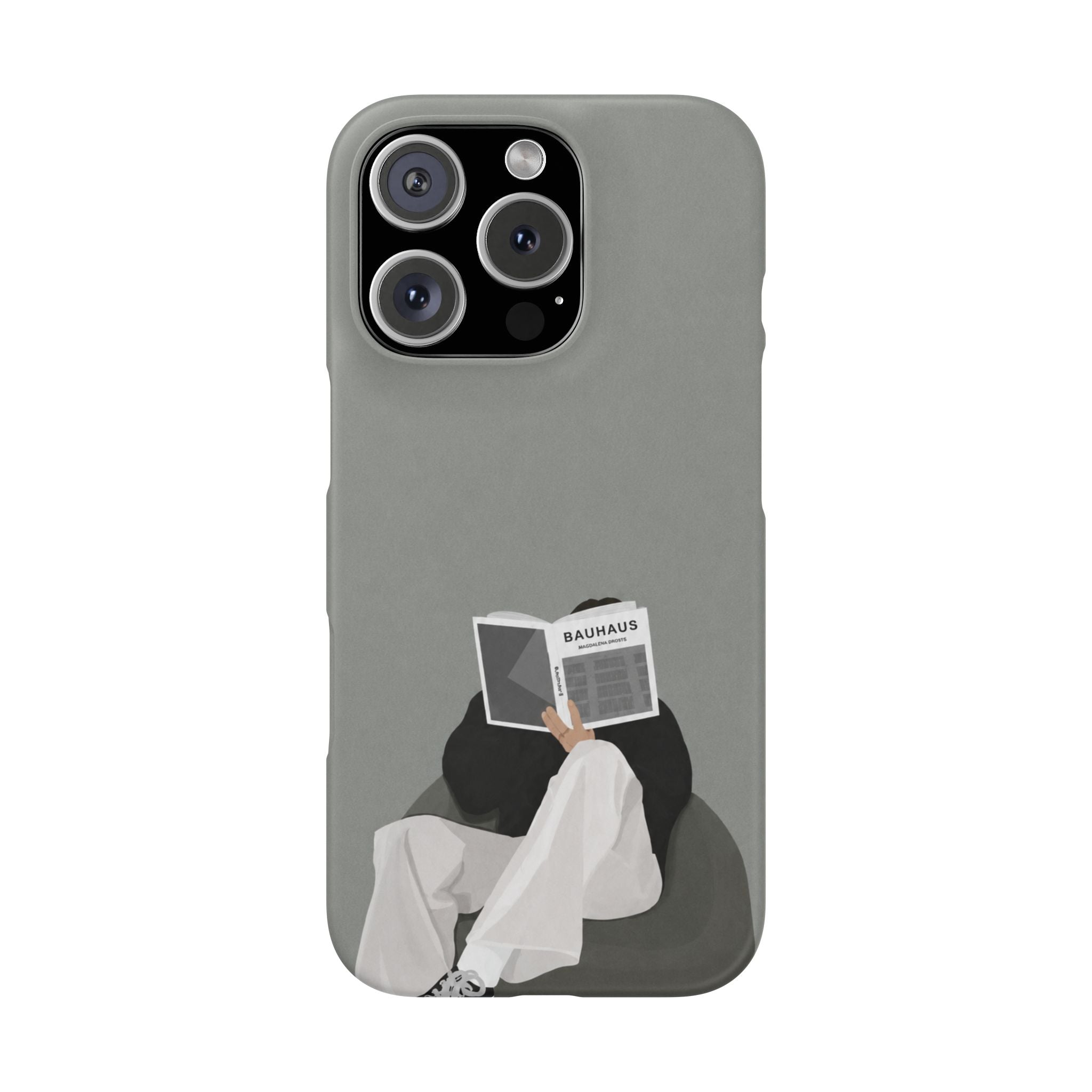Quiet Pages – Minimalist Aesthetic Phone Case