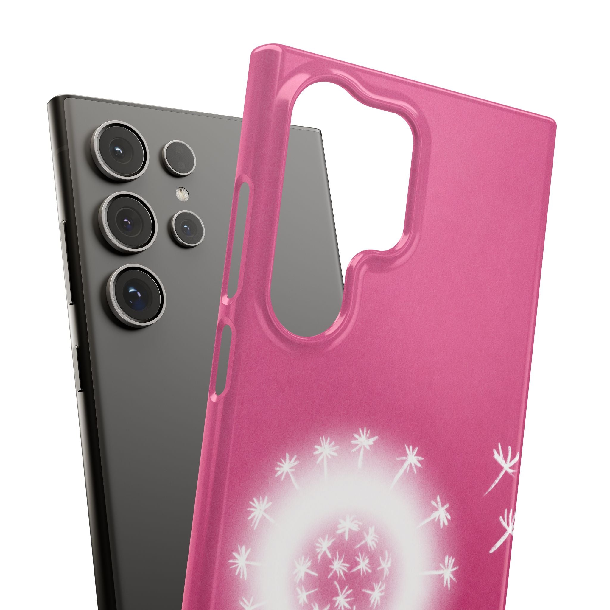Pink Dandelion Phone Case