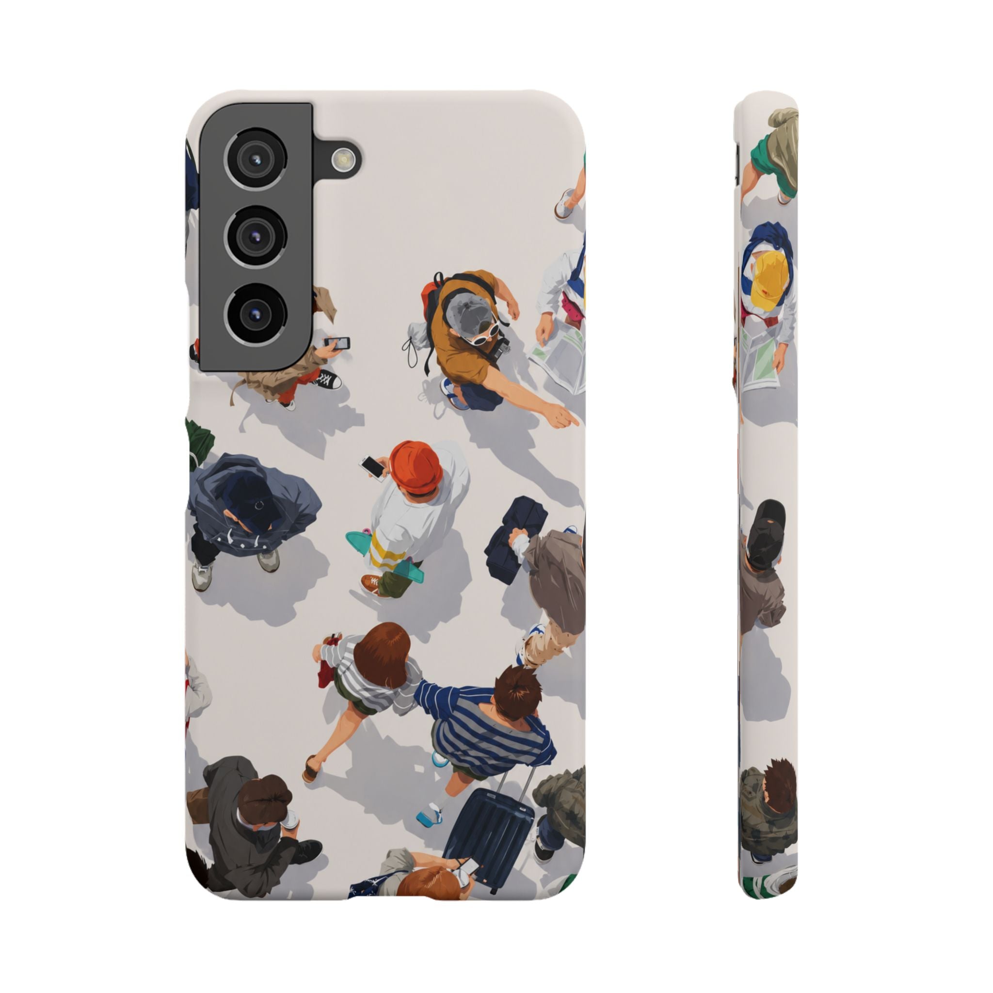 City Crowd Aesthetic Phone Case