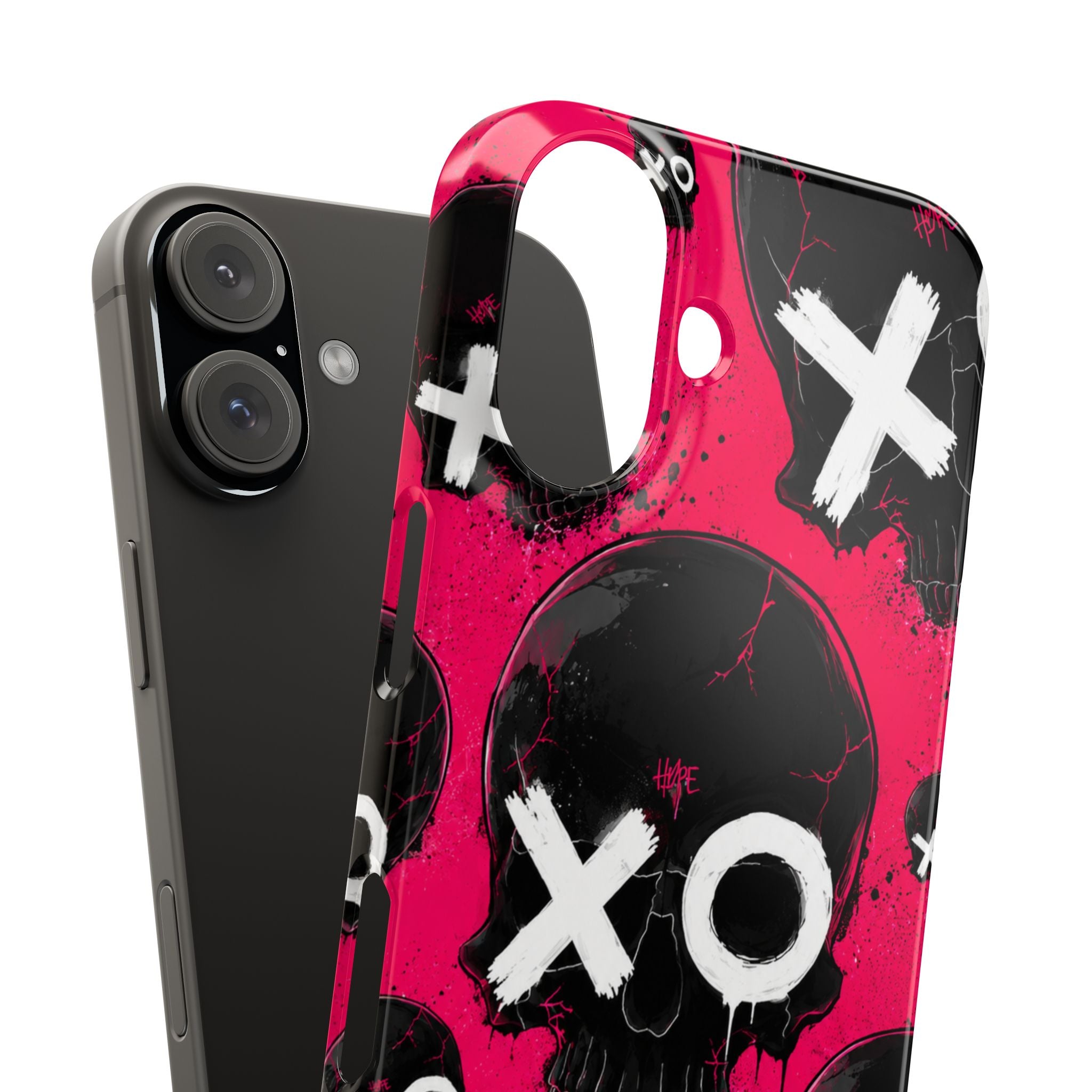 XO Skull Punk Phone Case