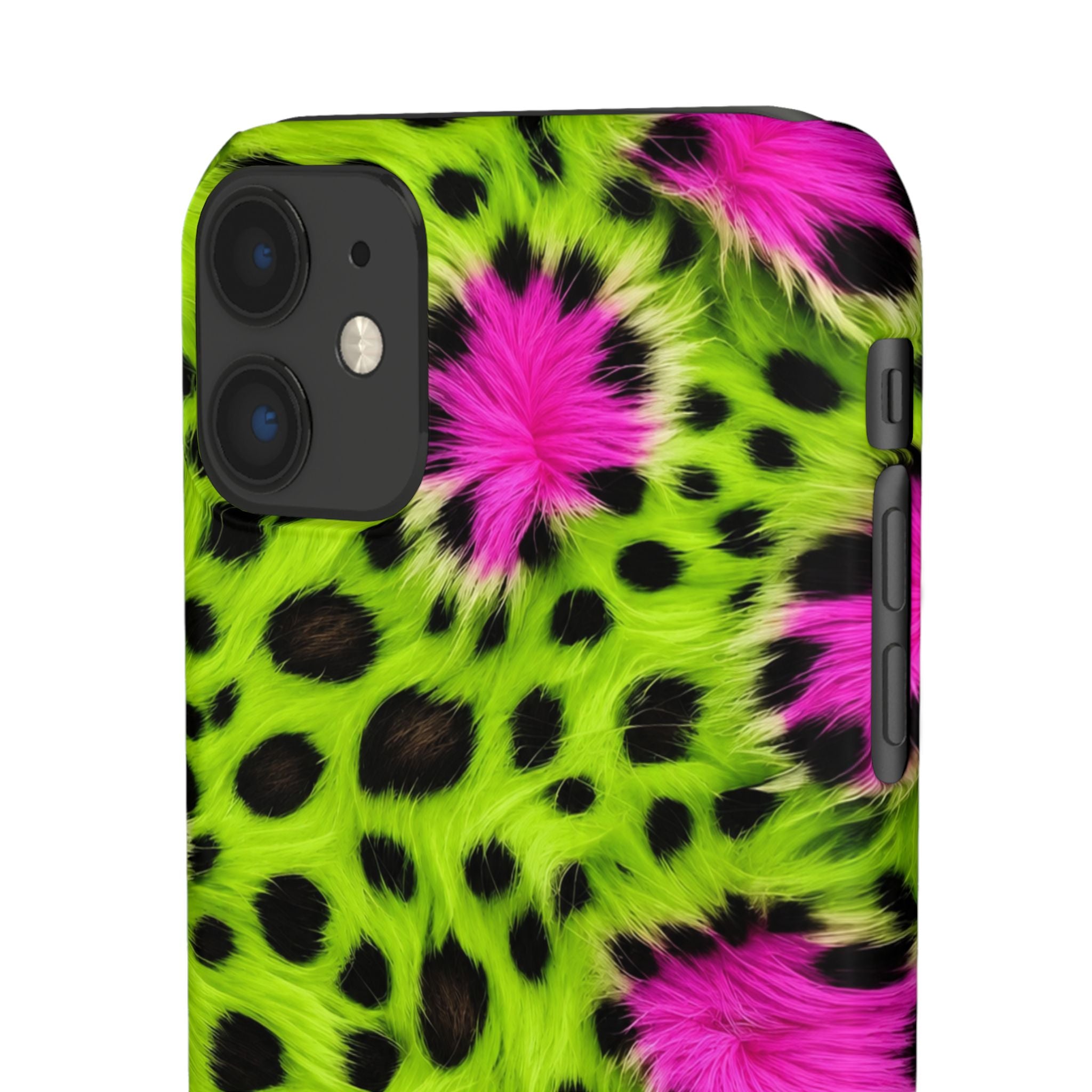 Neon Leopard Phone Case