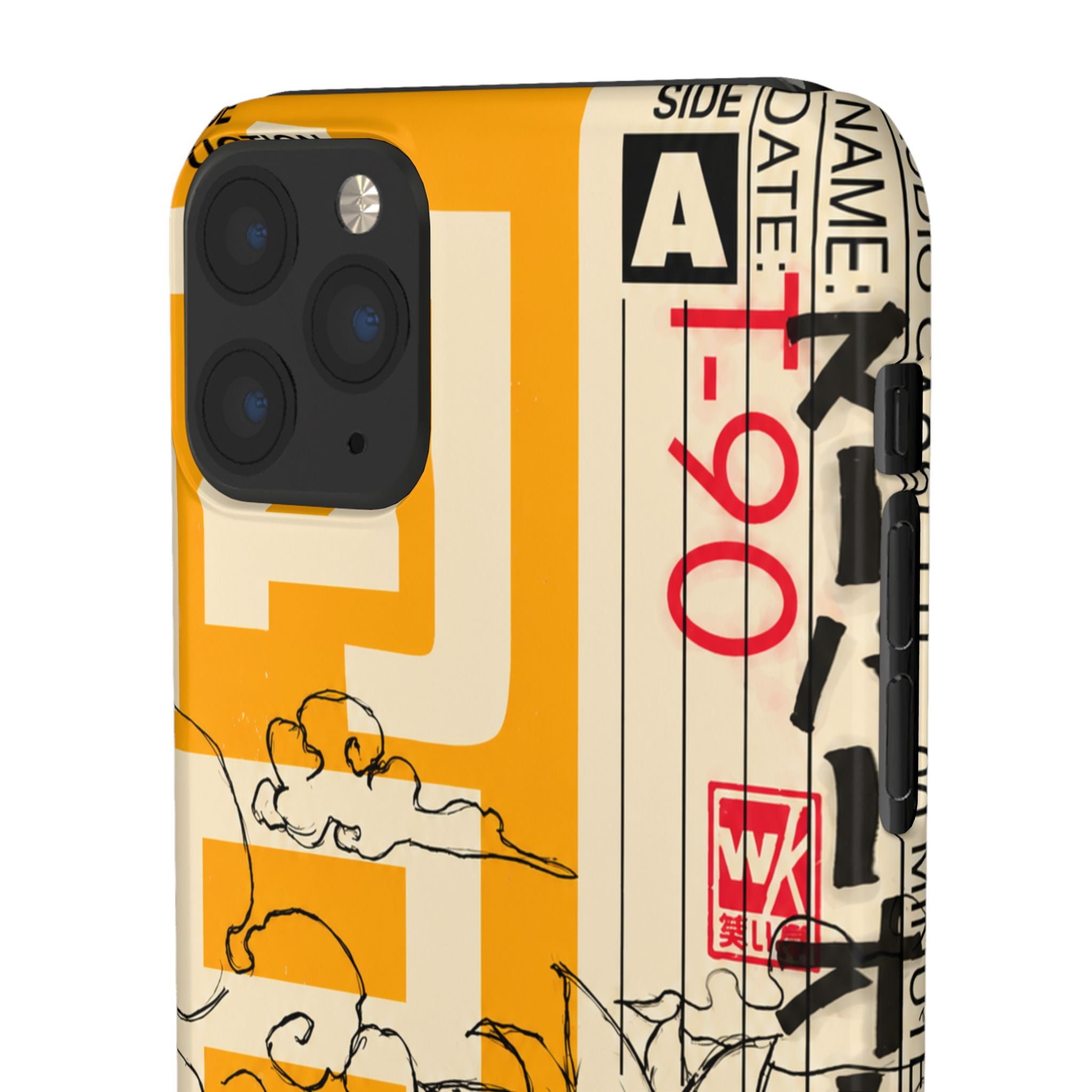 Retro Cassette Floral Phone Case