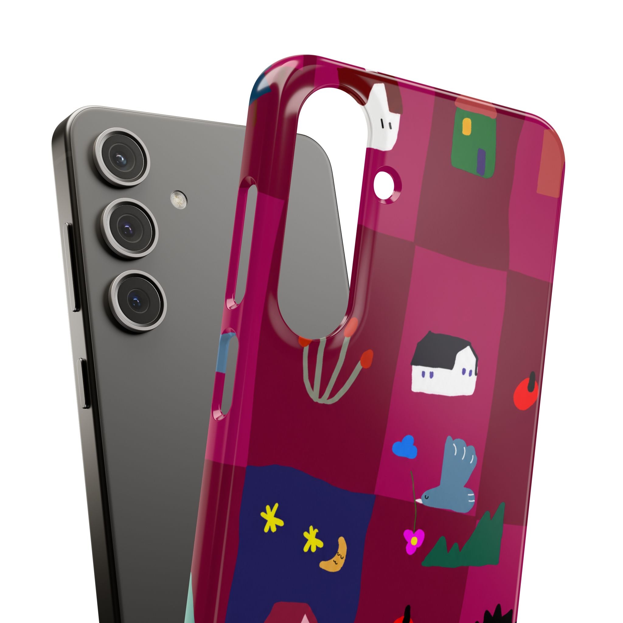 Whimsical Village Phone Case