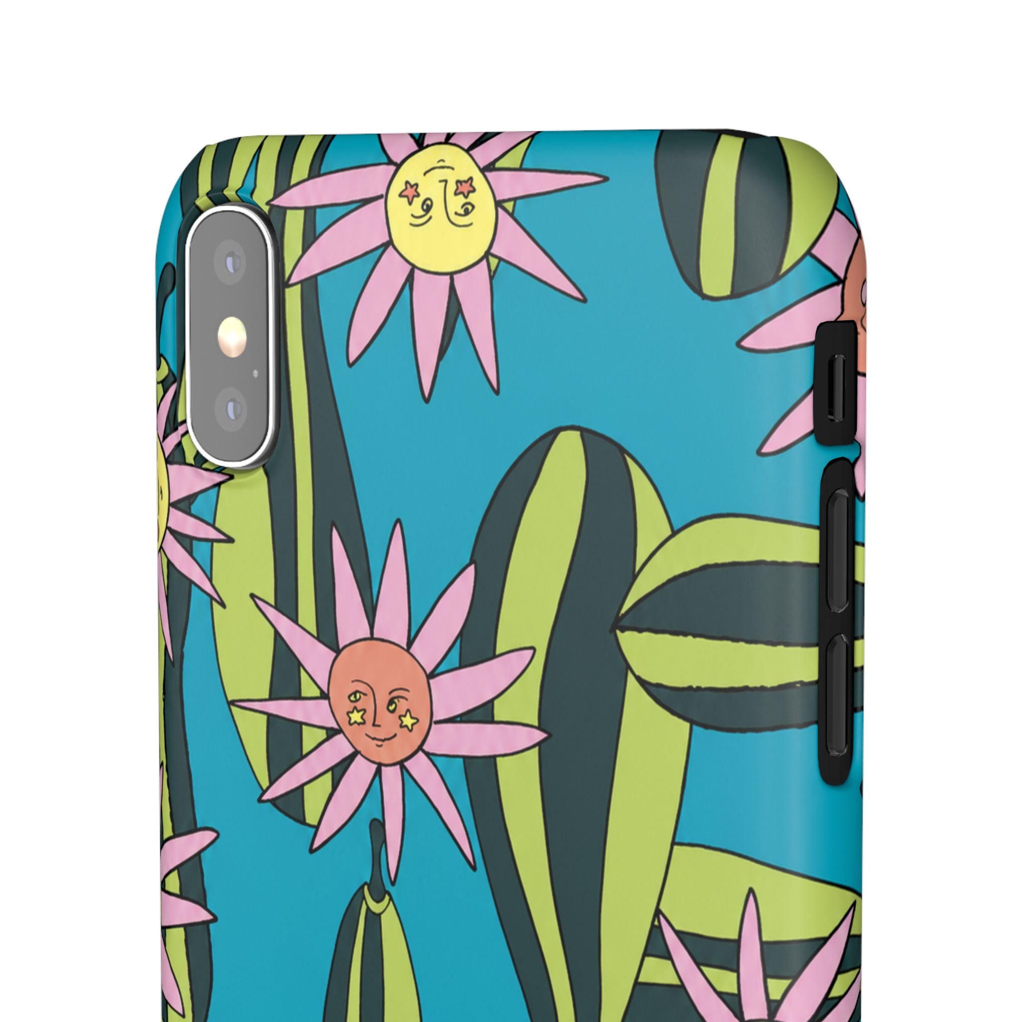 Whimsical Floral Garden Phone Case