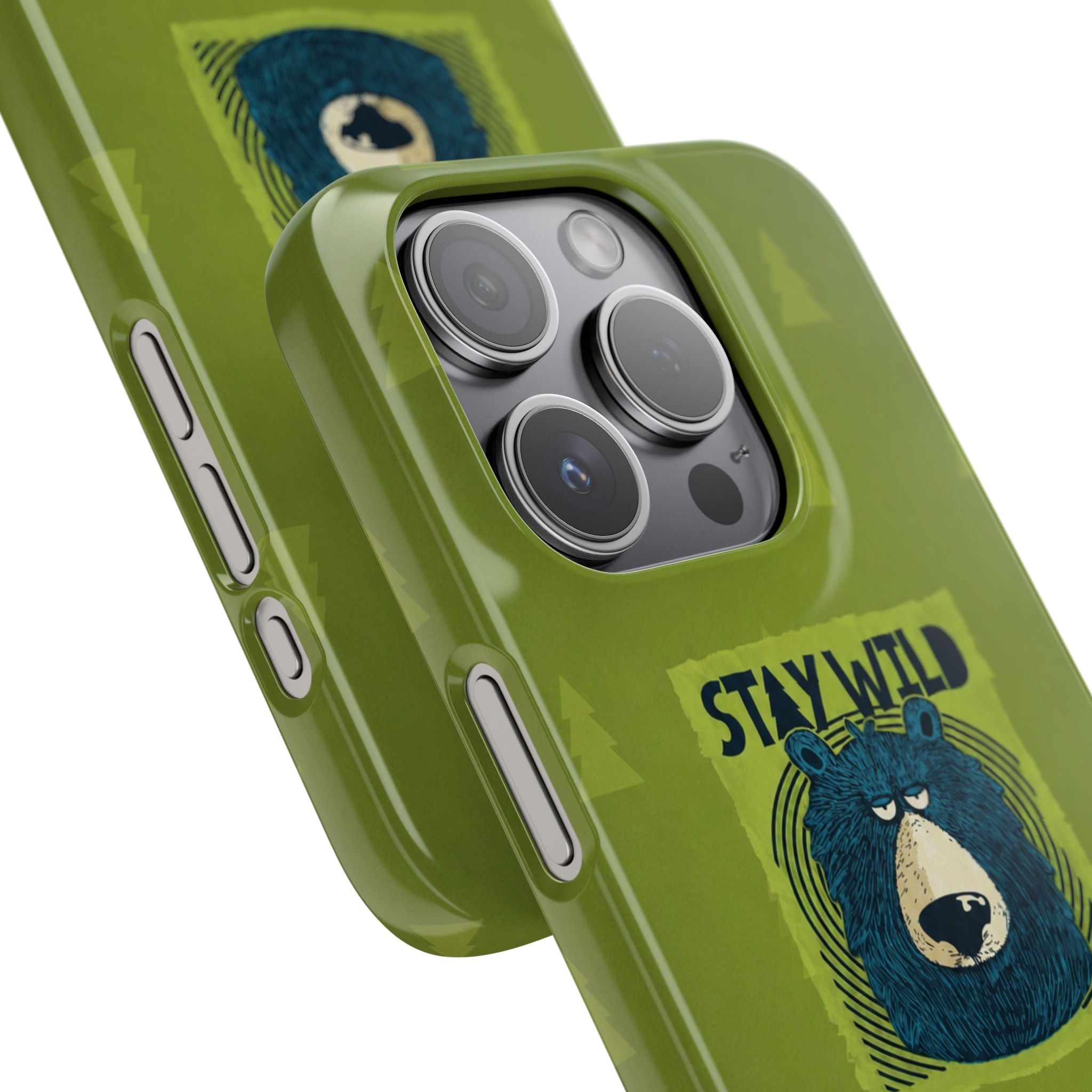 Stay Wild Bear Phone Case