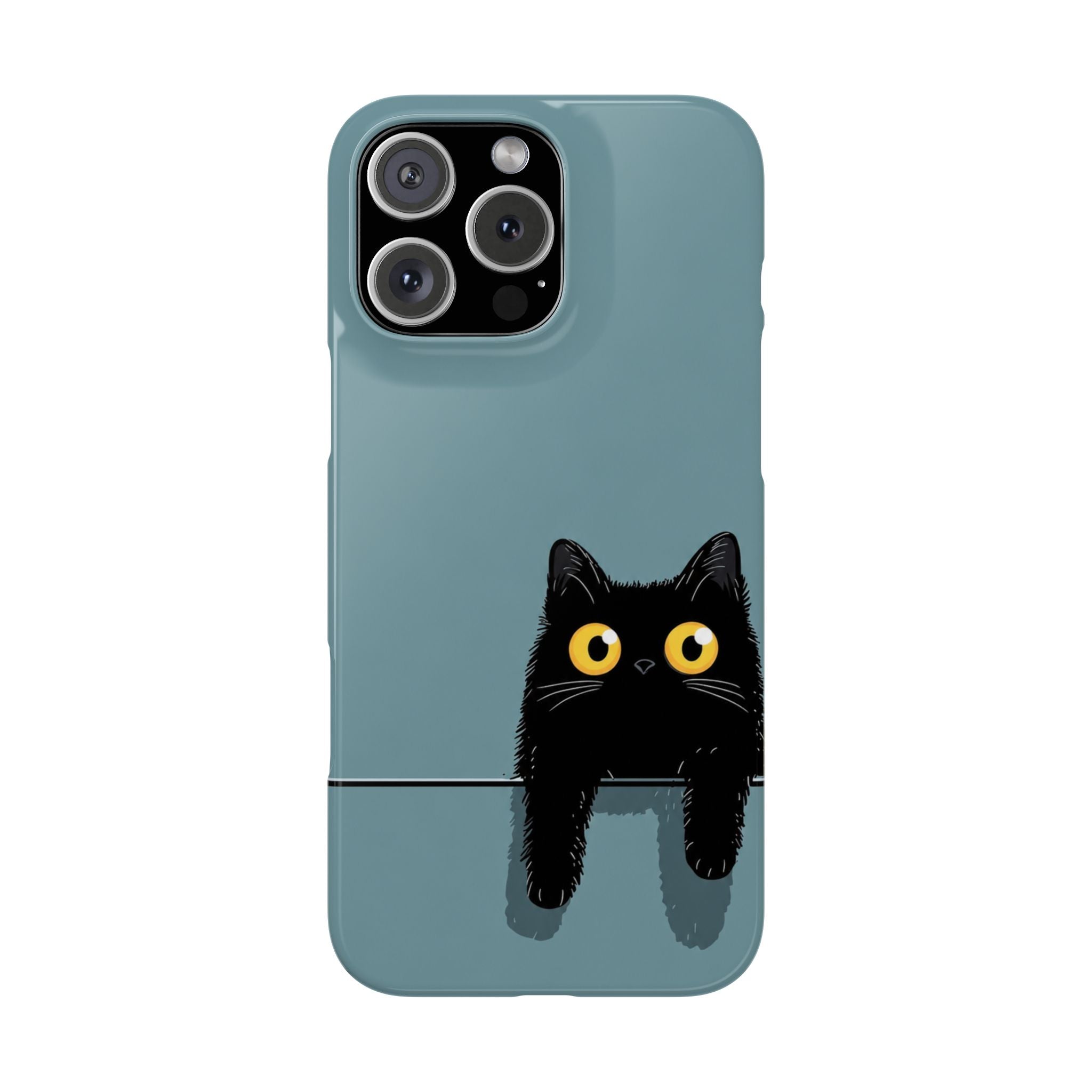 Cute Black Cat Phone Case