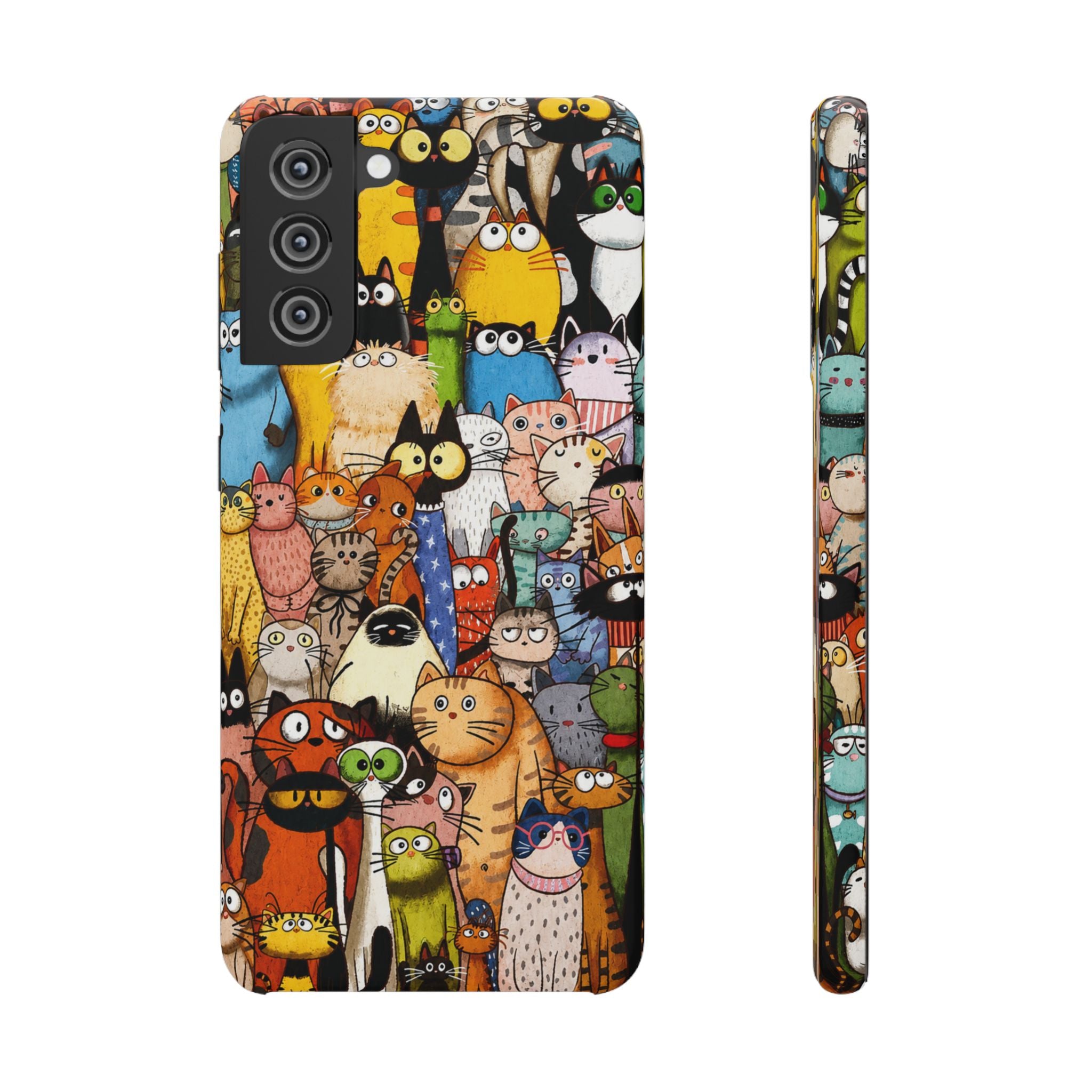 Cute Cat Pattern Phone Case