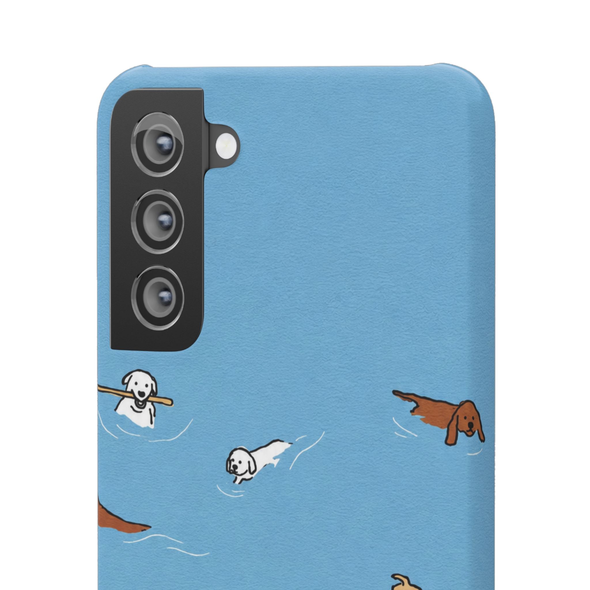 Swimming Dogs Phone Case