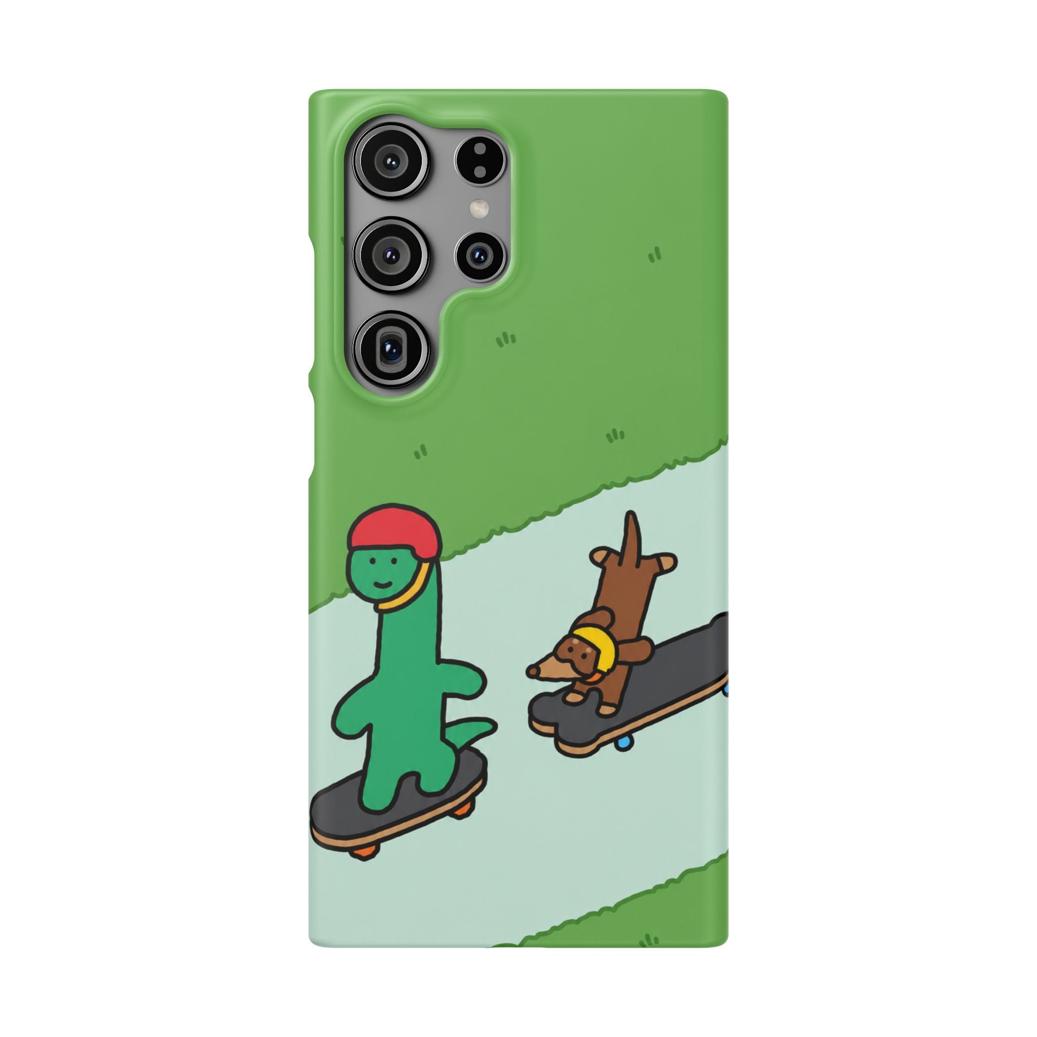 Skater Dino Phone Case