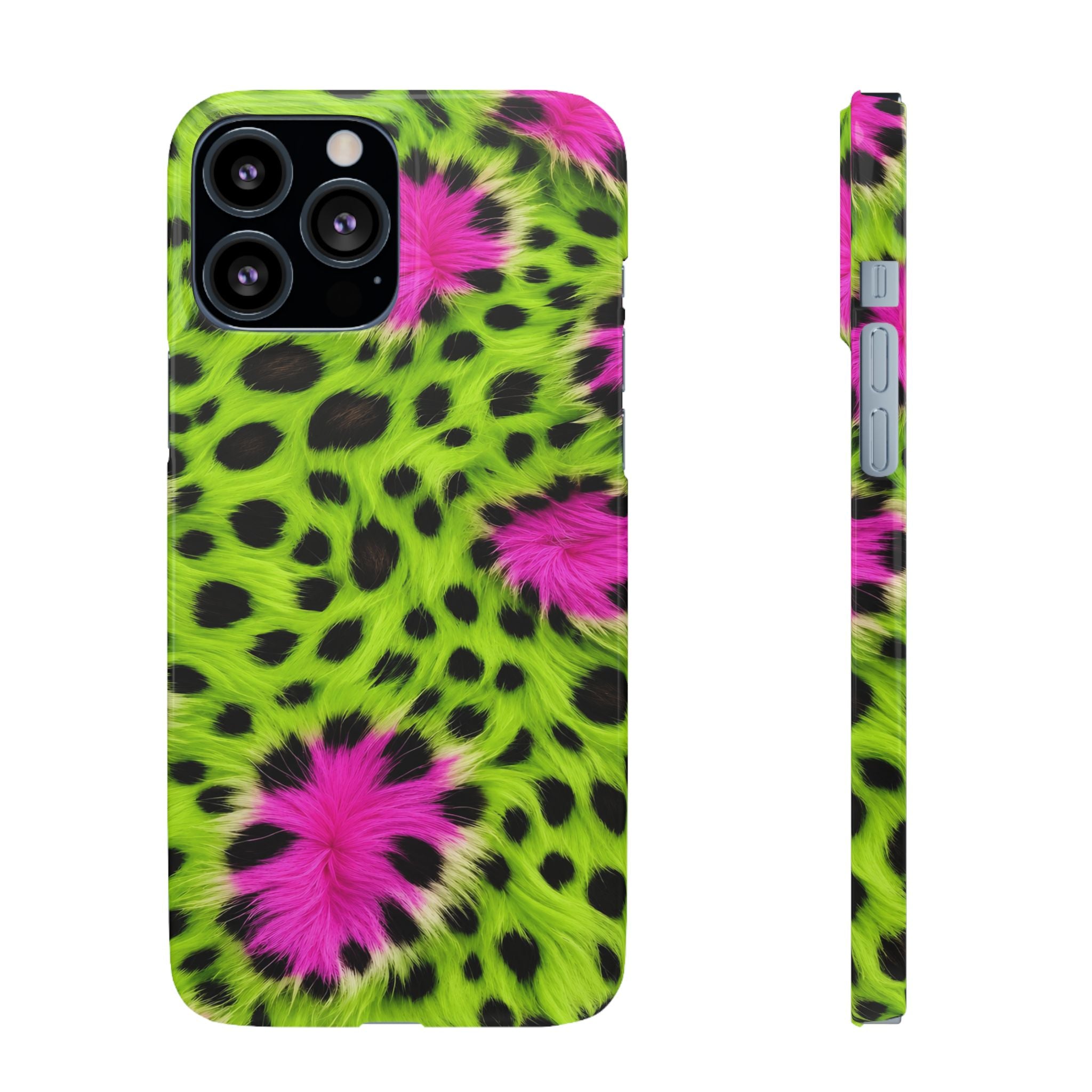 Neon Leopard Phone Case