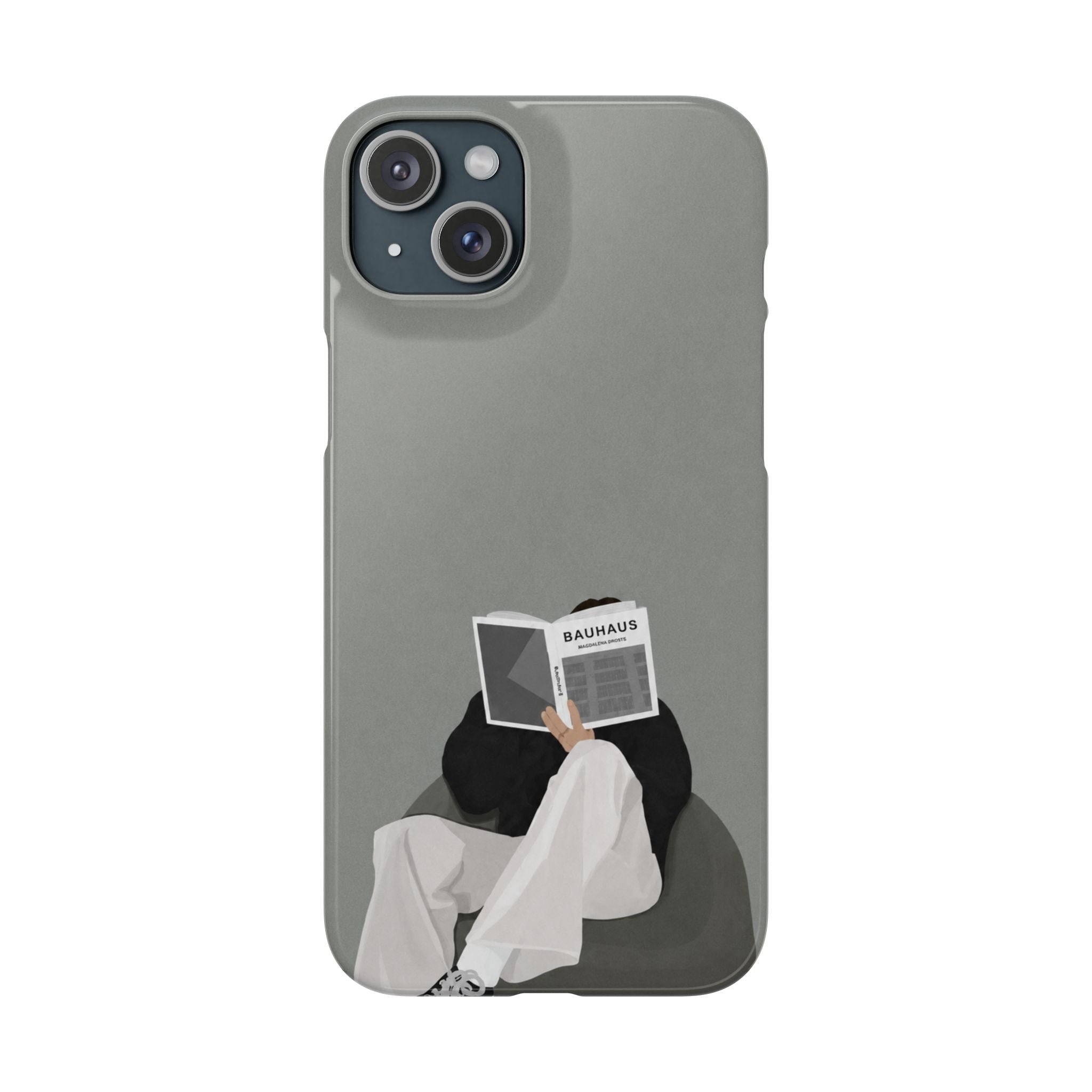 Quiet Pages – Minimalist Aesthetic Phone Case