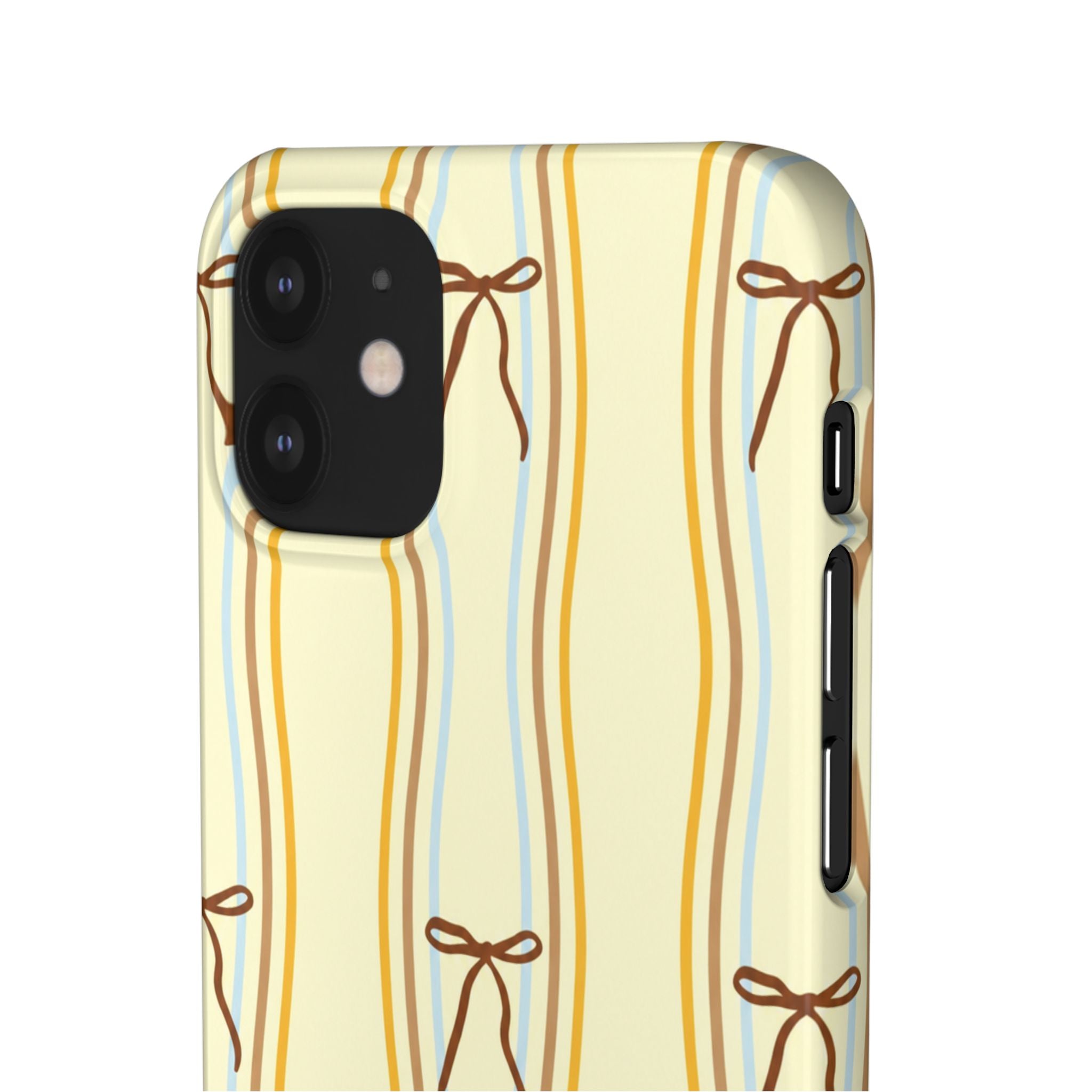 Bow Stripe Phone Case