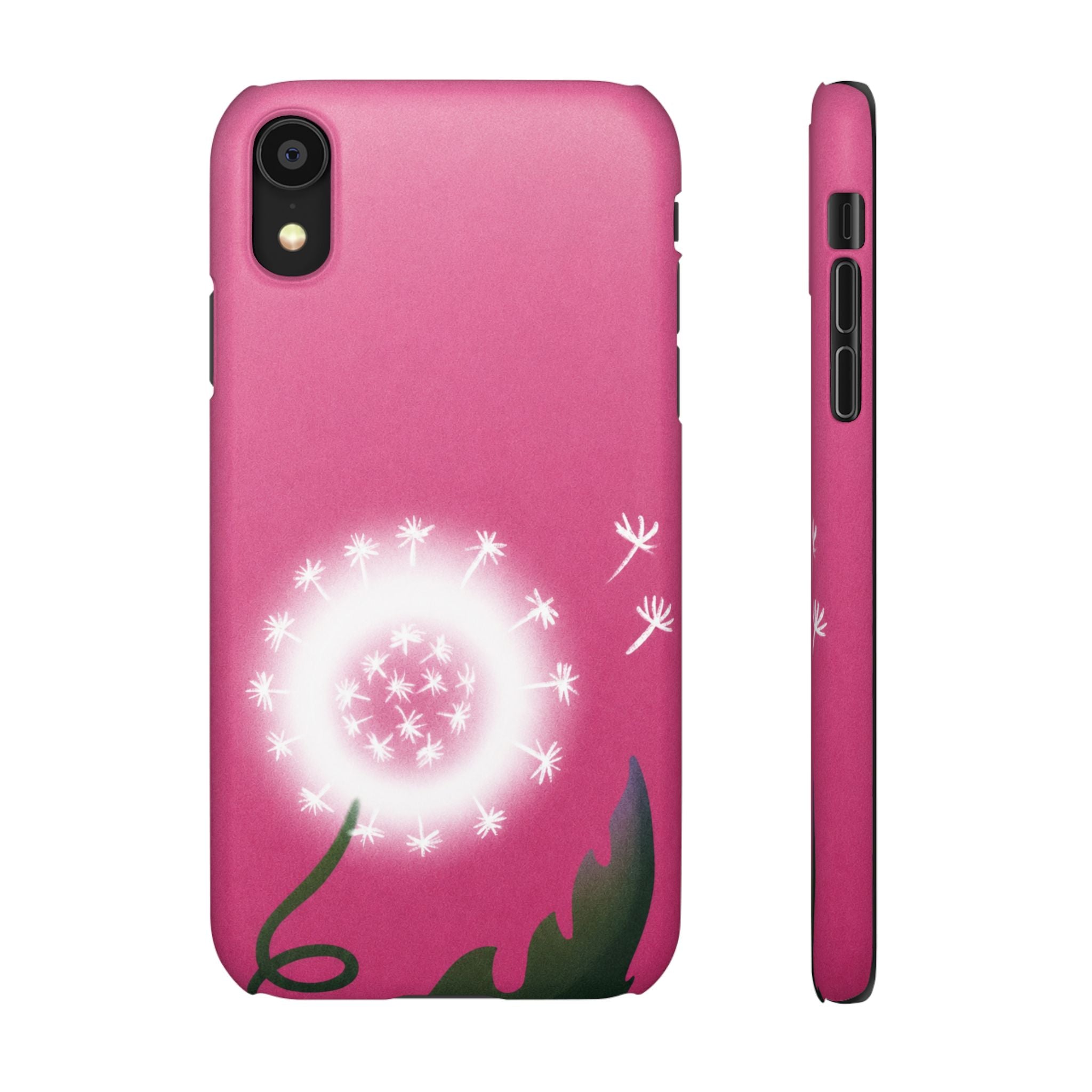 Pink Dandelion Phone Case