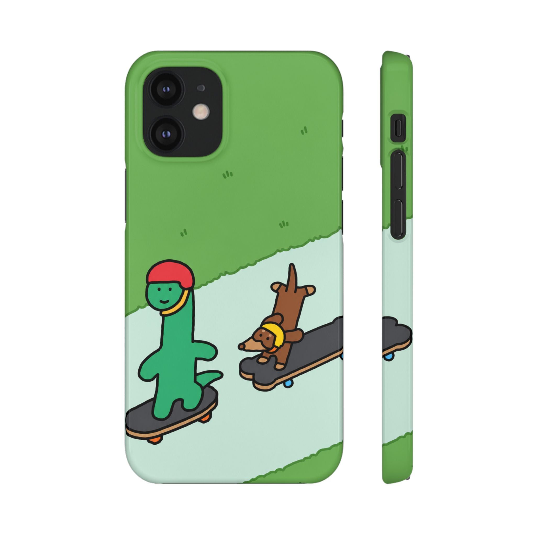 Skater Dino Phone Case