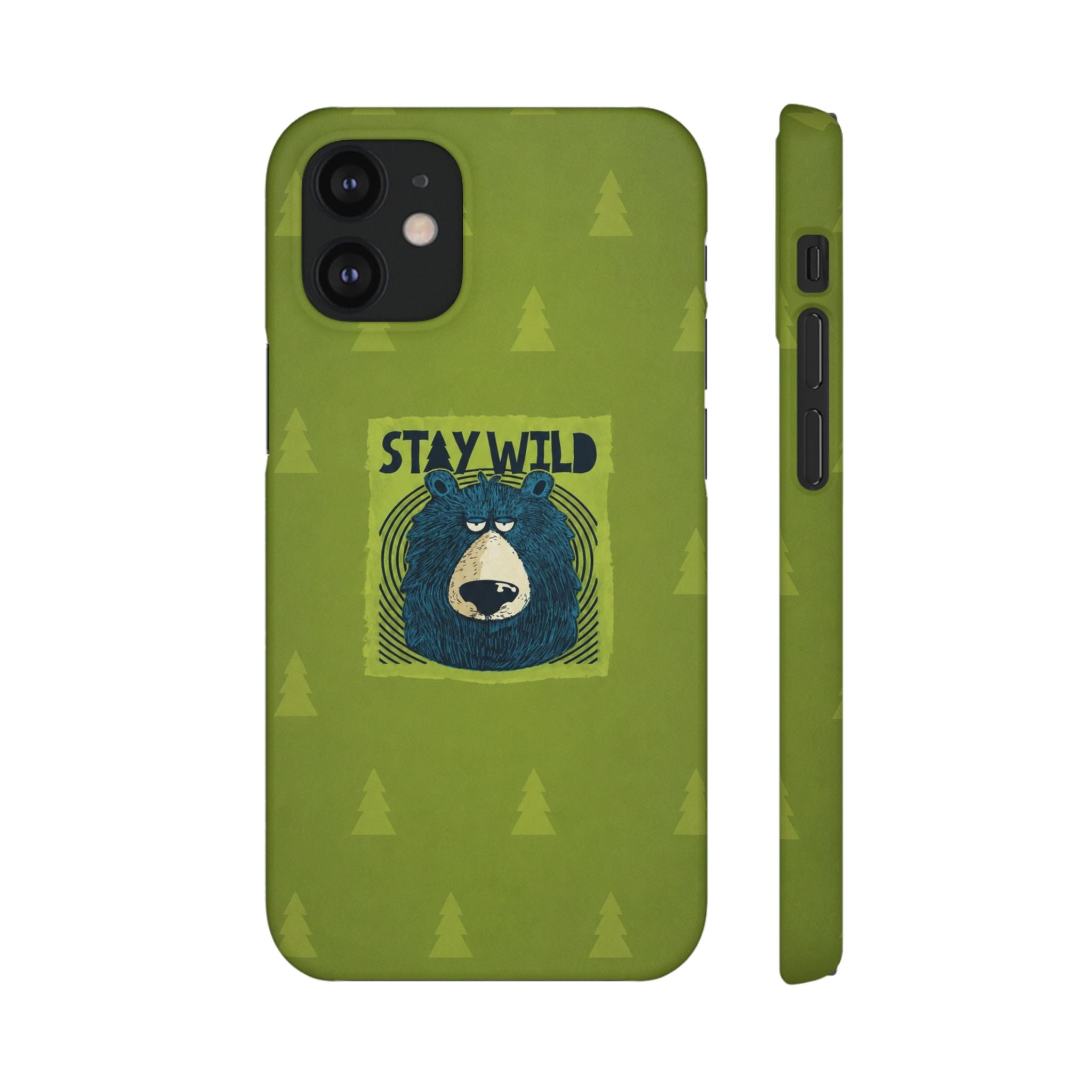 Stay Wild Bear Phone Case