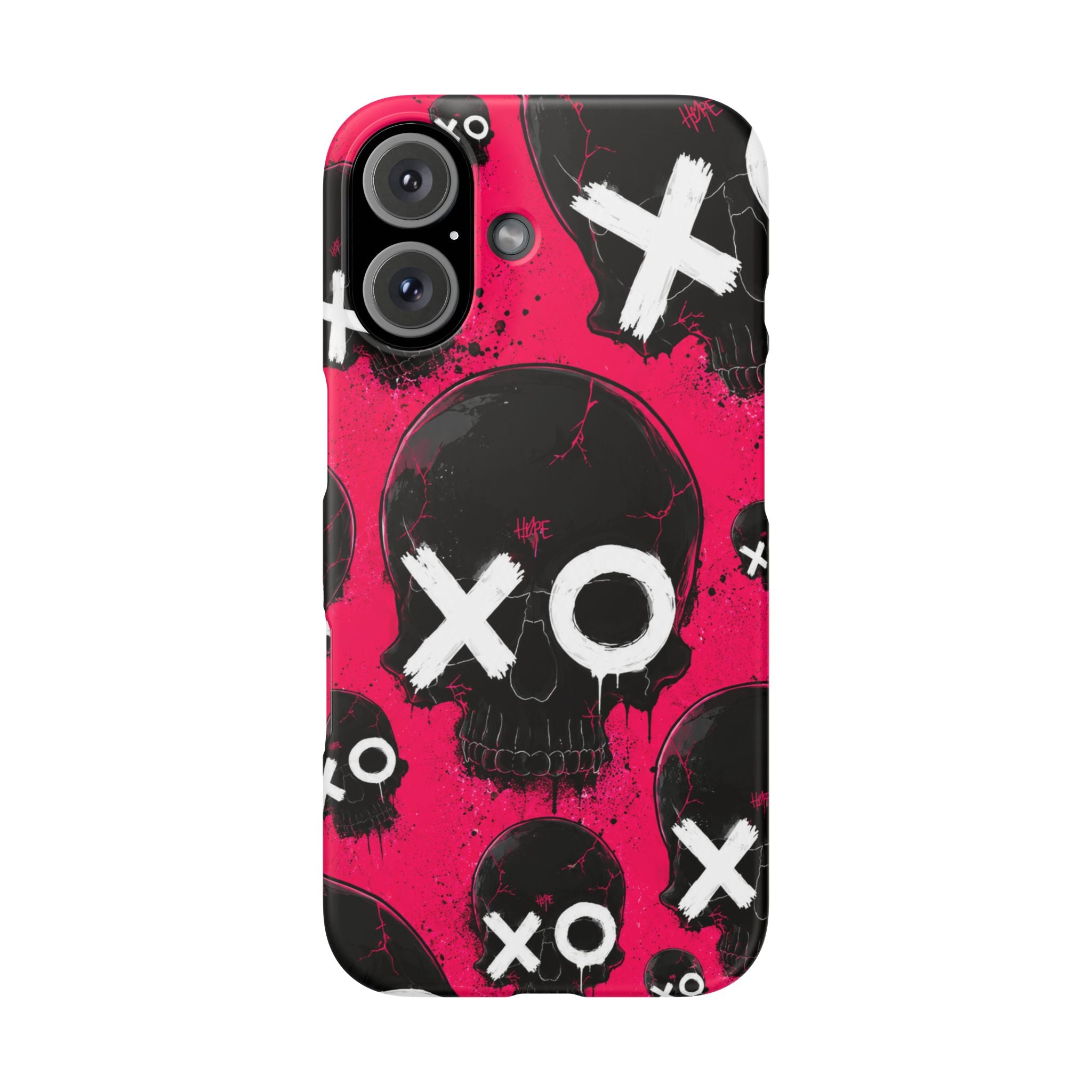 XO Skull Punk Phone Case