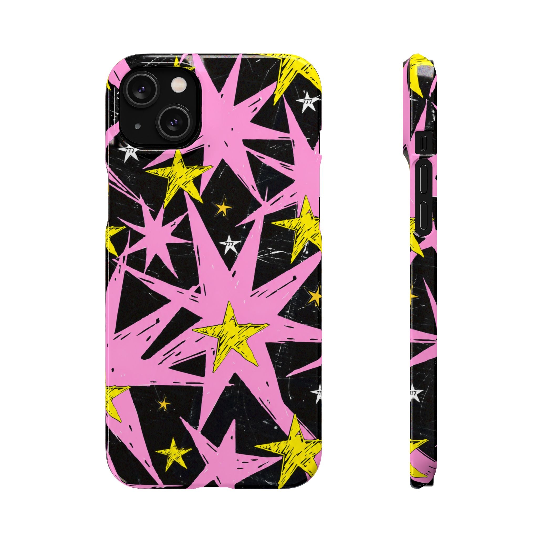 Pink Starburst Phone Case