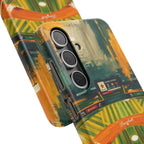 Abstract Baseball Stadium Phone Case