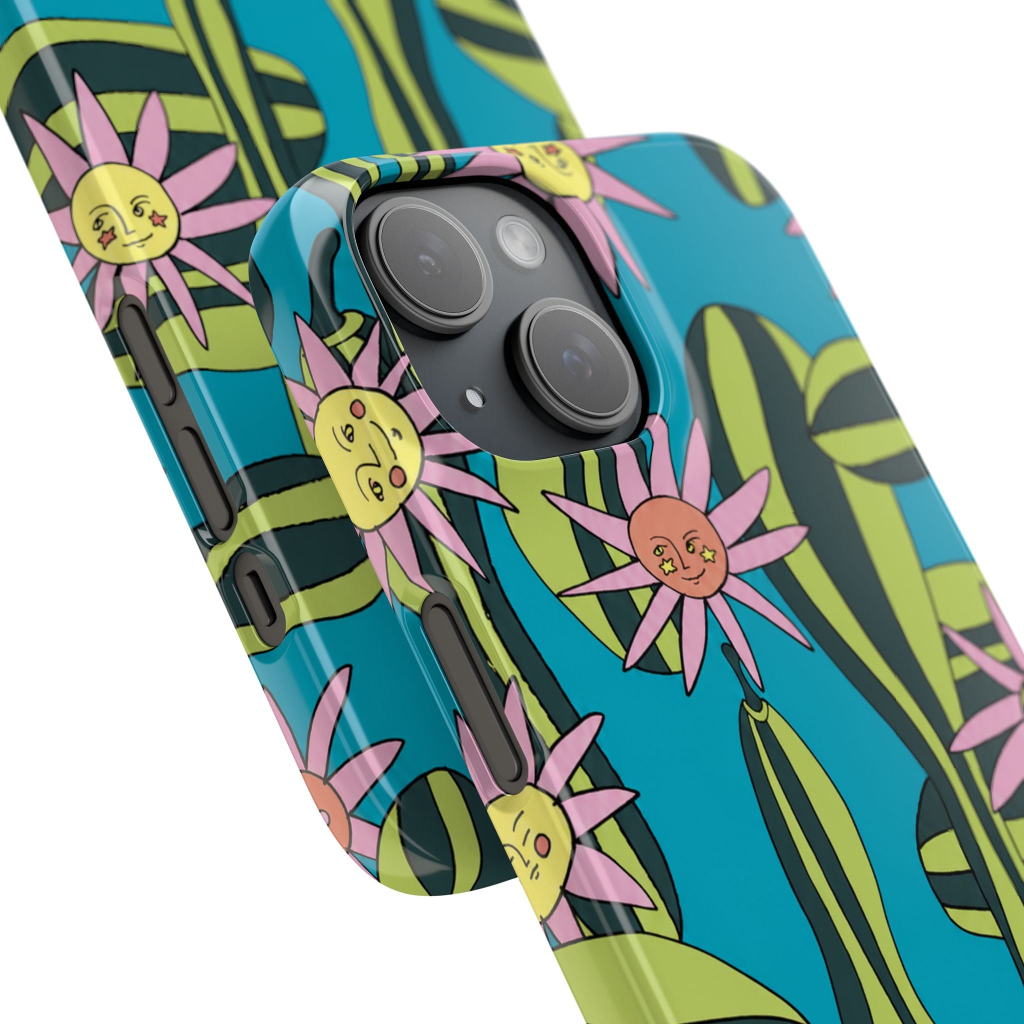 Whimsical Floral Garden Phone Case