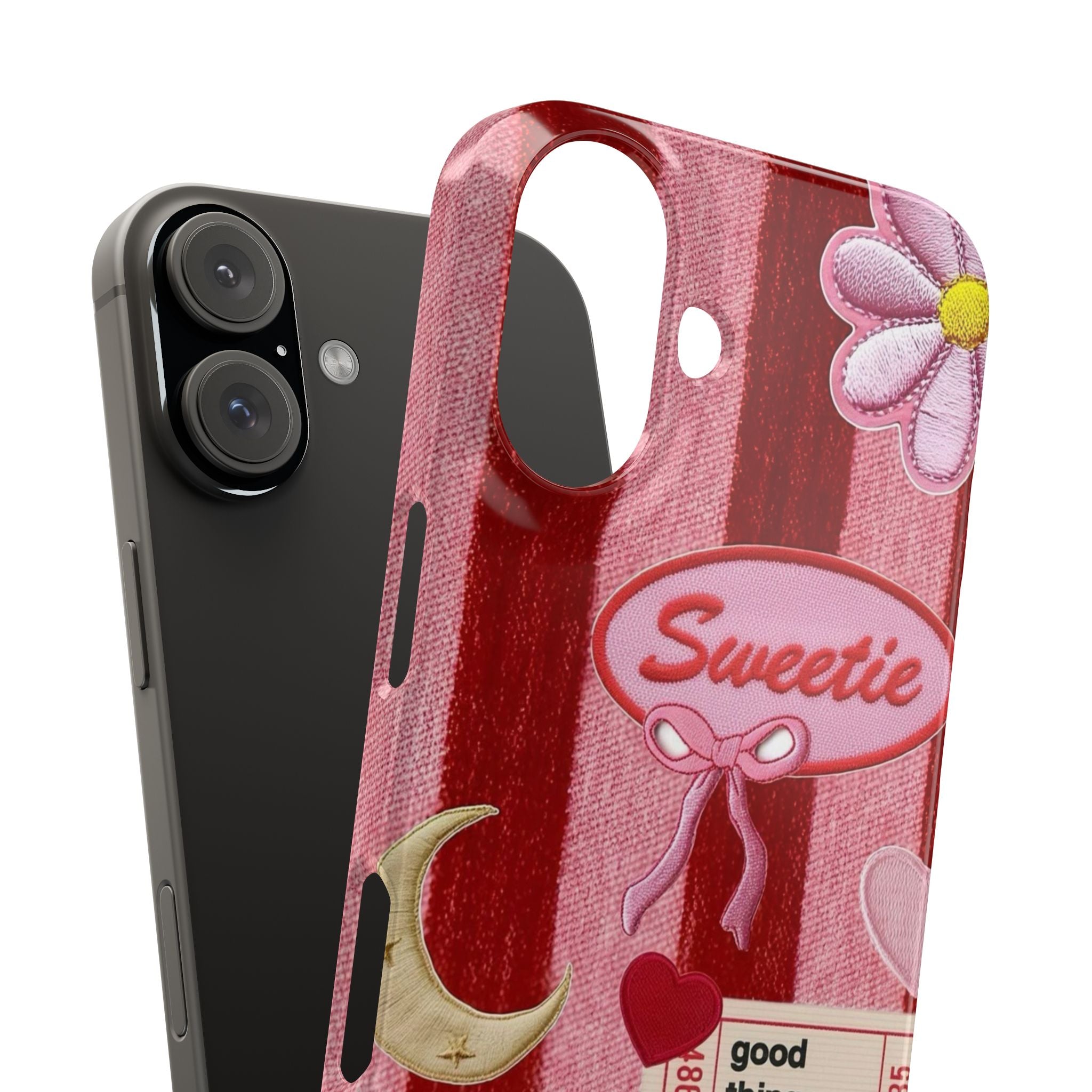 Coquette Patch Phone Case