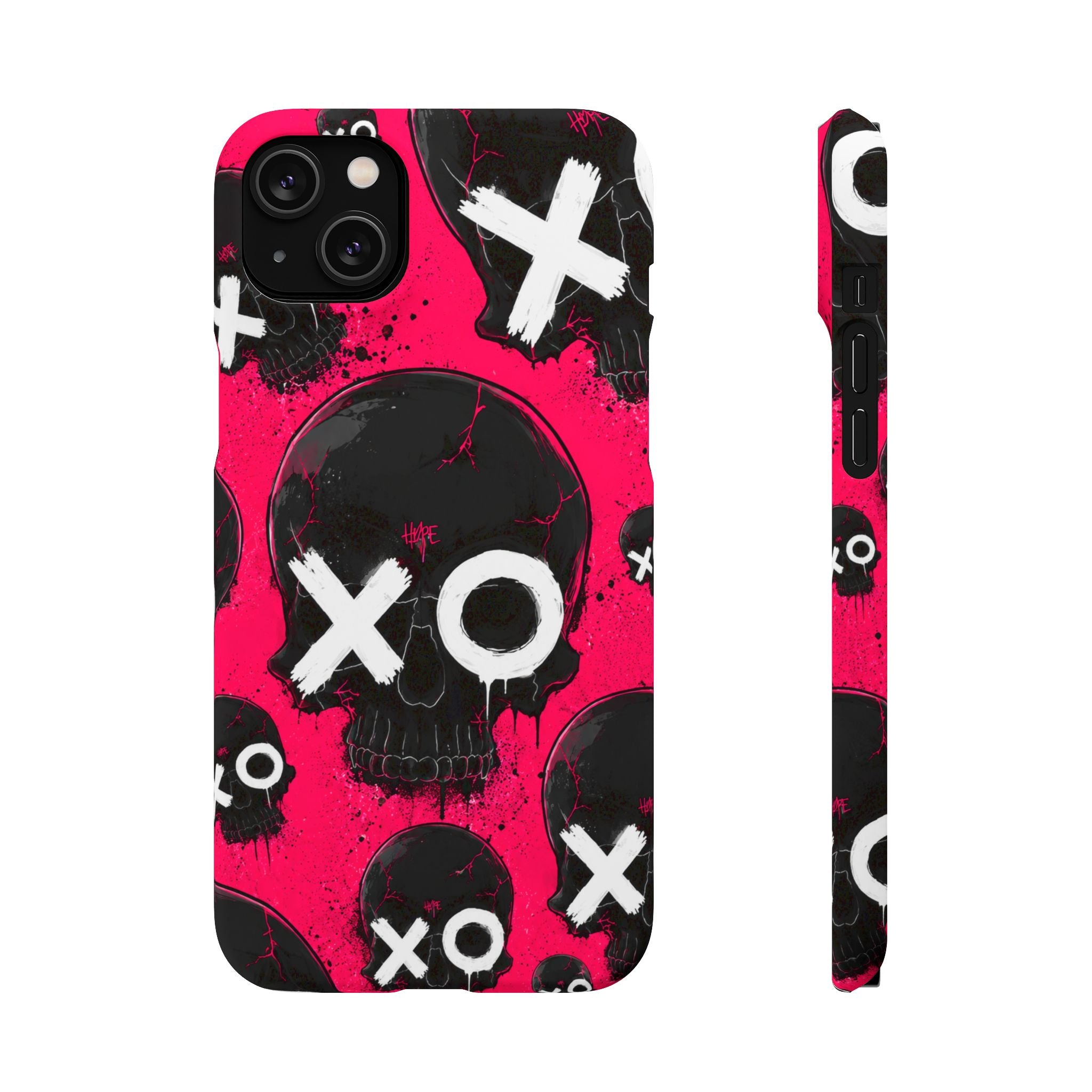XO Skull Punk Phone Case