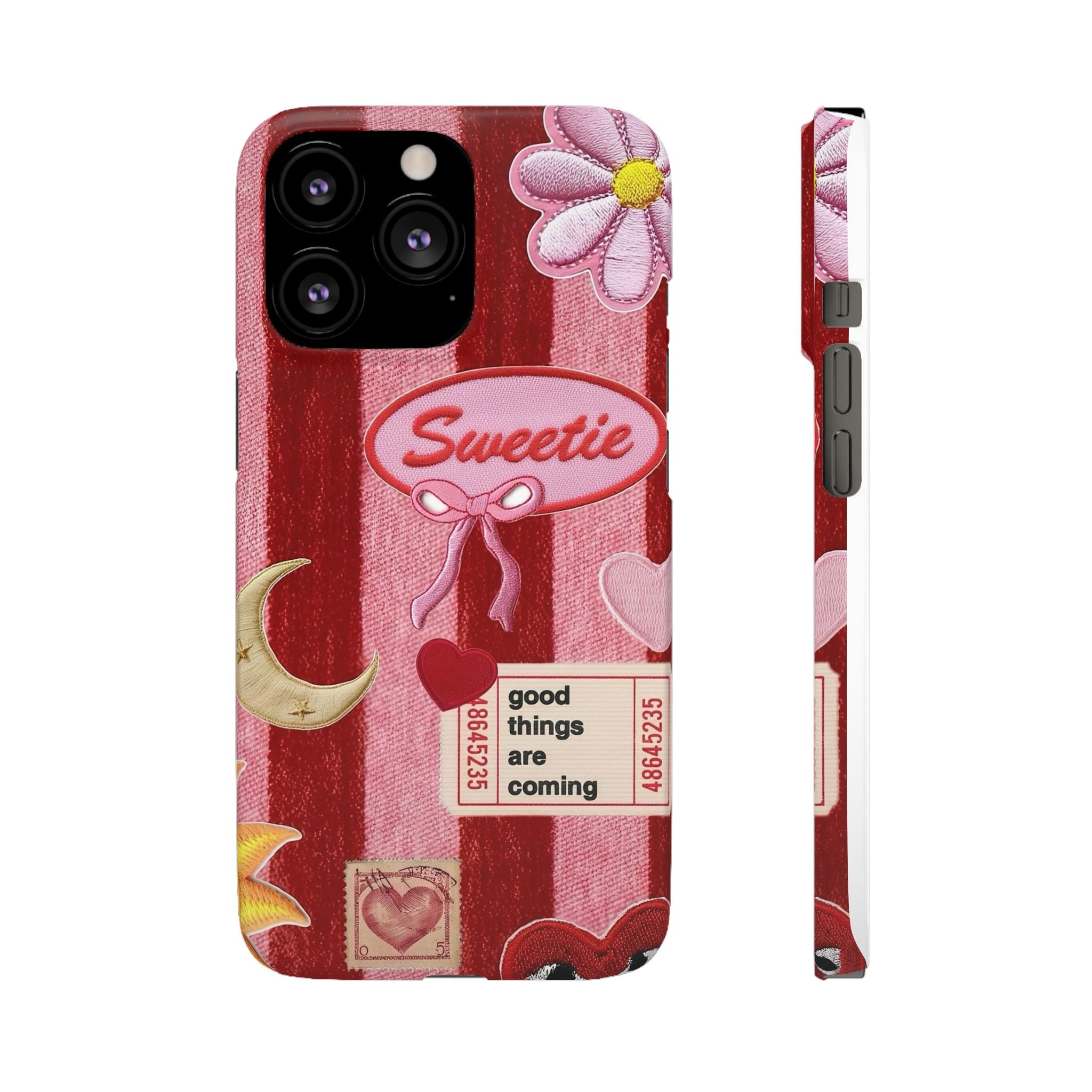Coquette Patch Phone Case