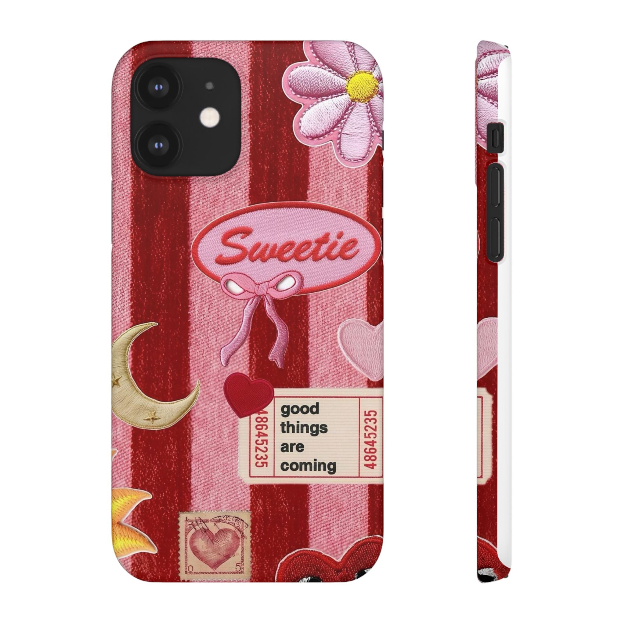 Coquette Patch Phone Case