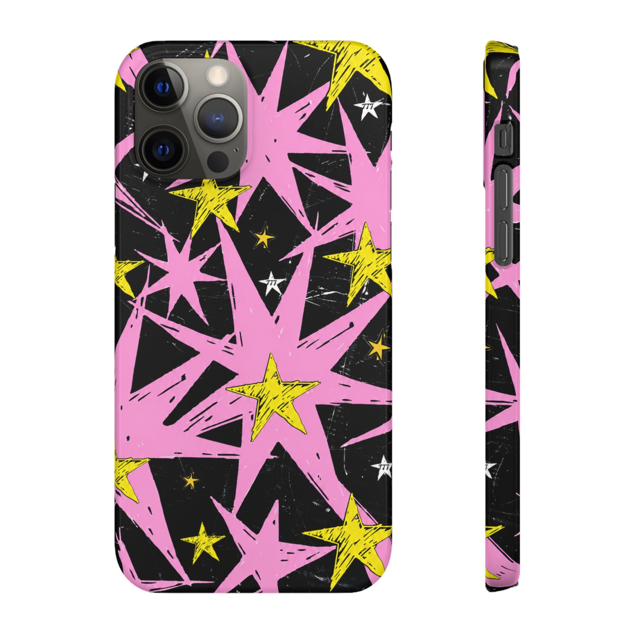 Pink Starburst Phone Case