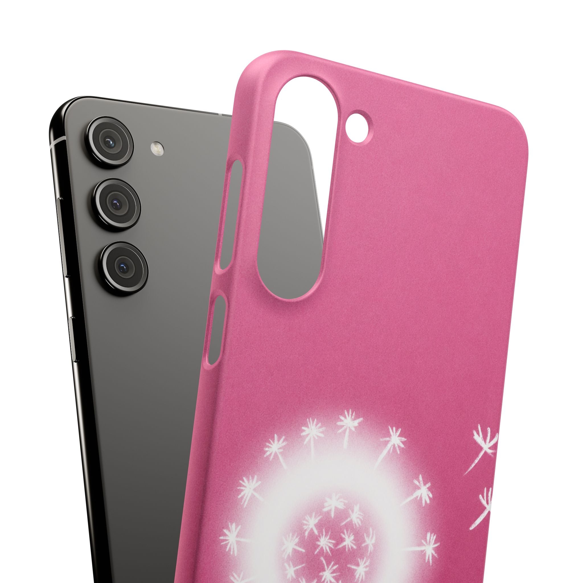 Pink Dandelion Phone Case