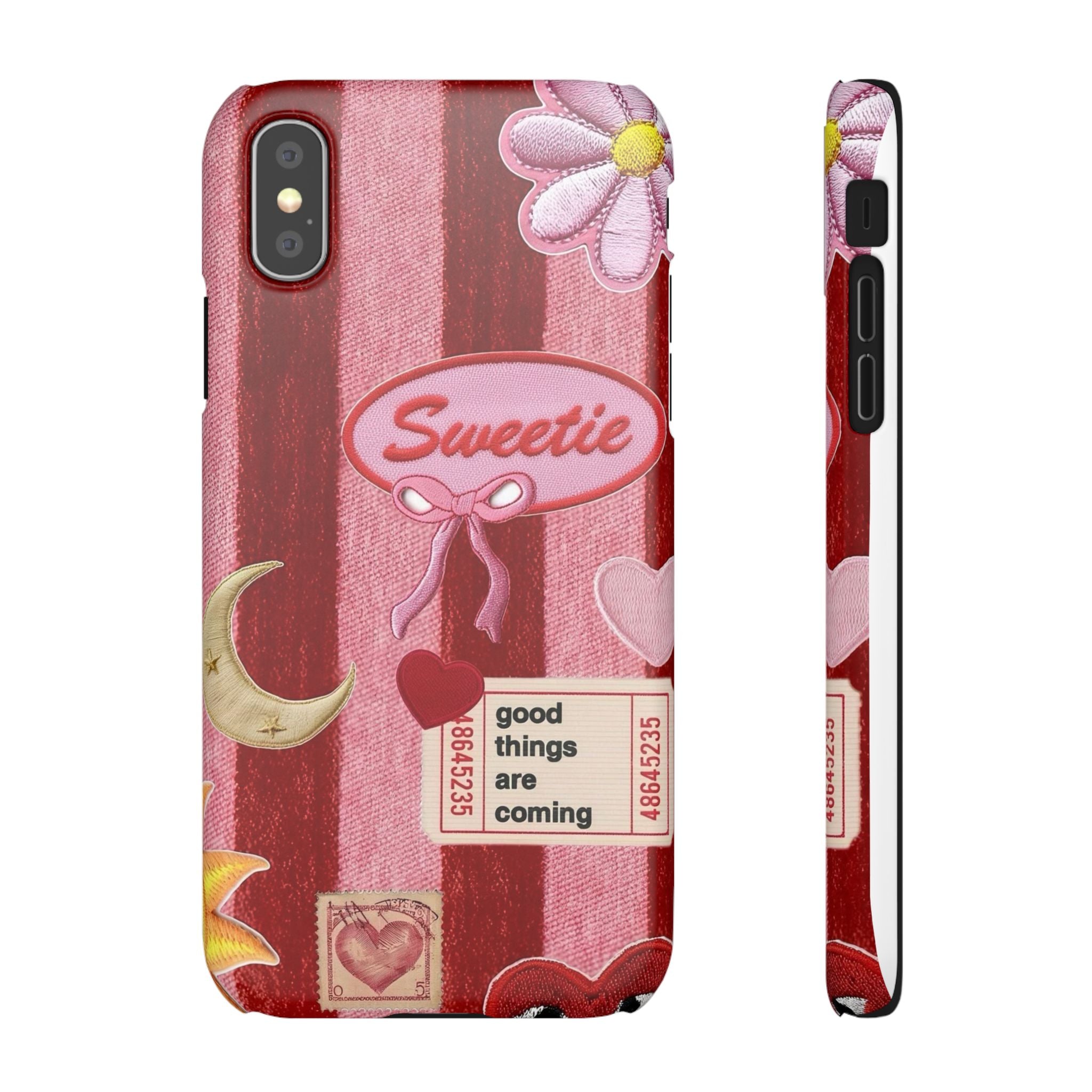 Coquette Patch Phone Case
