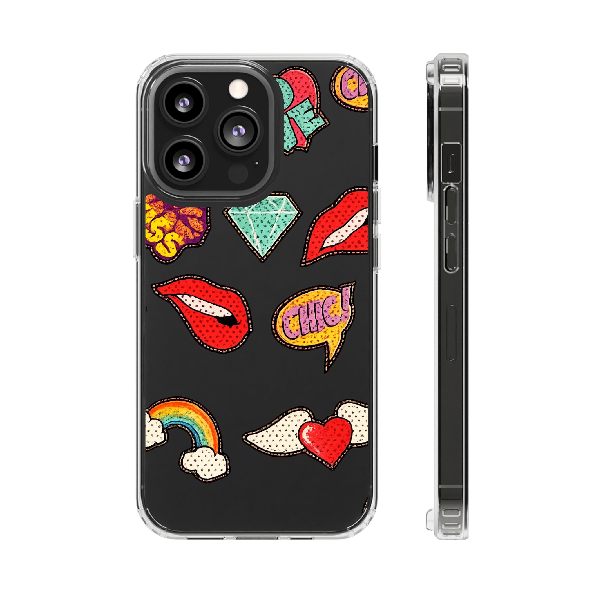 Clear Impact-Resistant Cases