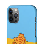 Peekaboo Orange Cat Phone Case
