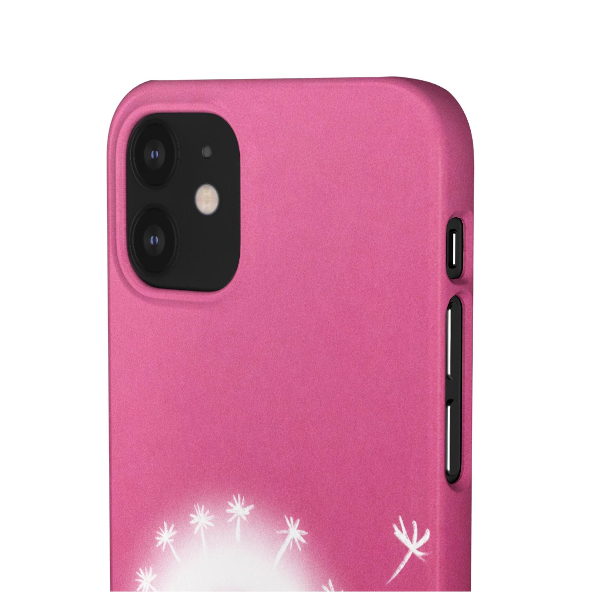 Pink Dandelion Phone Case