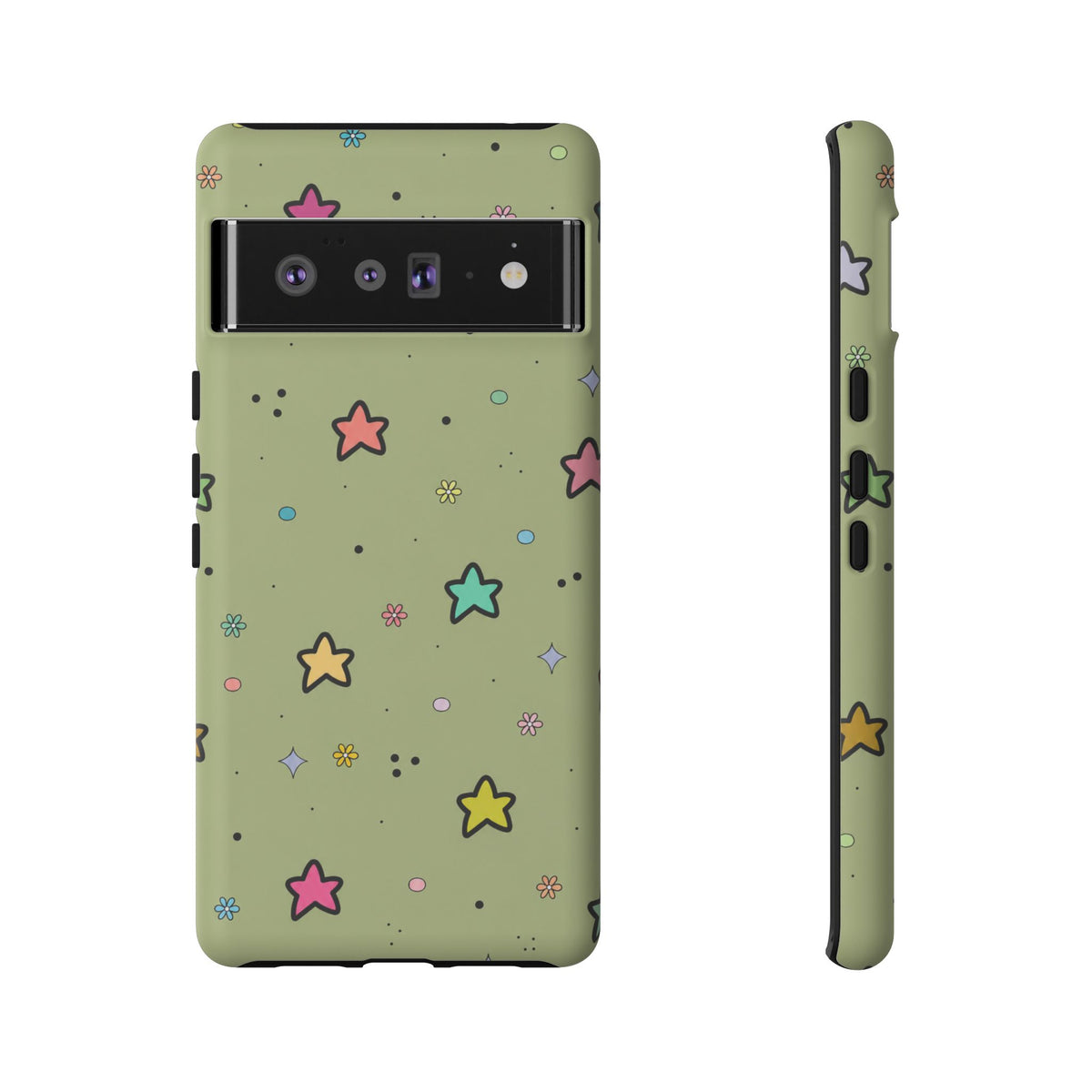 Cosmic Star Doodle Phone Case