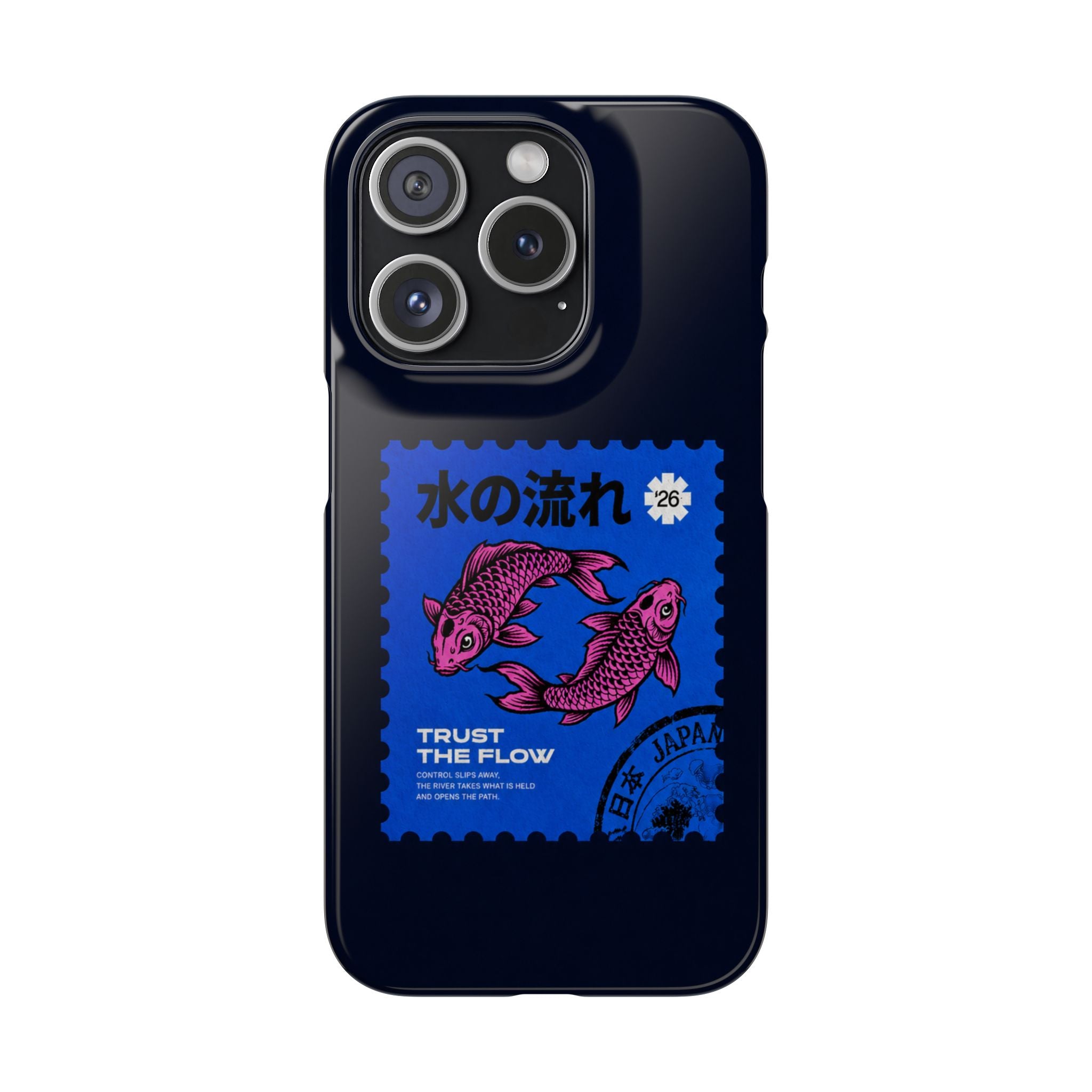Trust The Flow Koi Phone Case