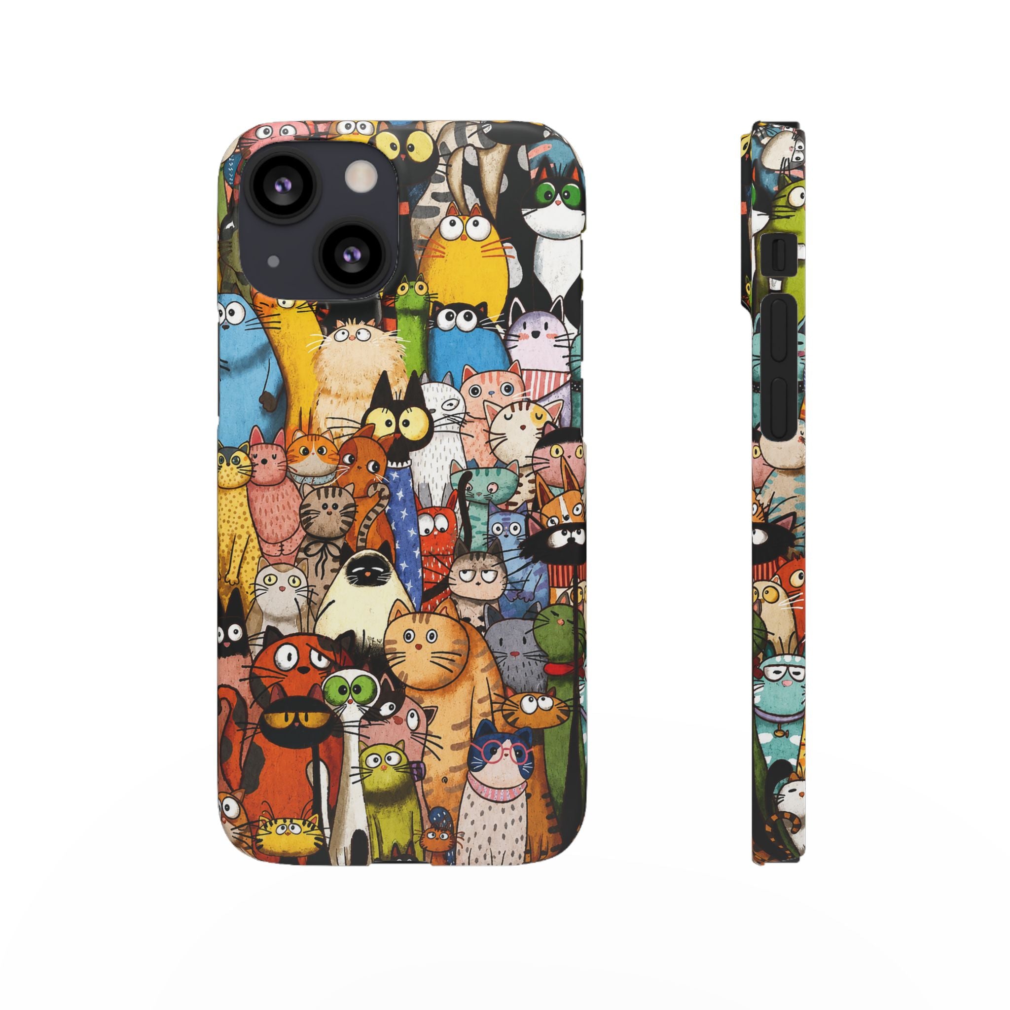 Cute Cat Pattern Phone Case