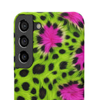 Neon Leopard Phone Case