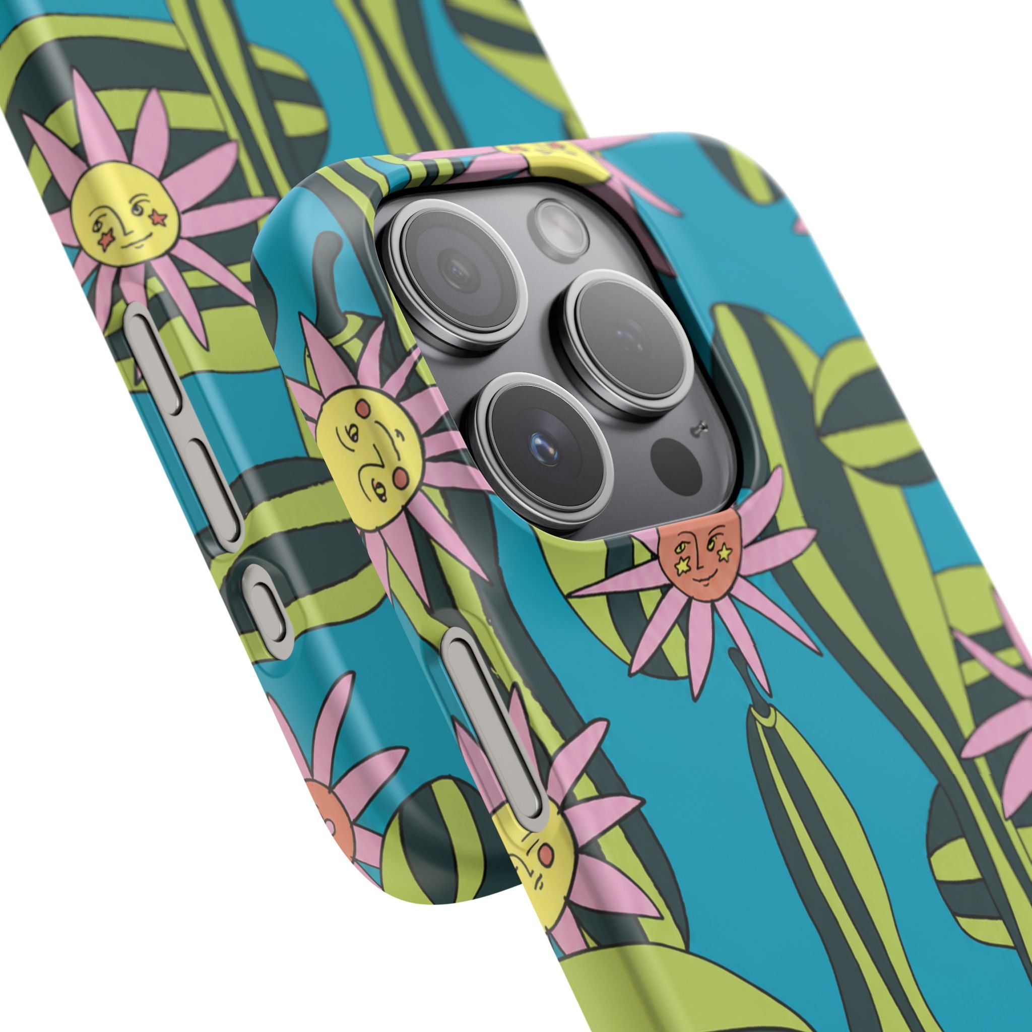 Whimsical Floral Garden Phone Case
