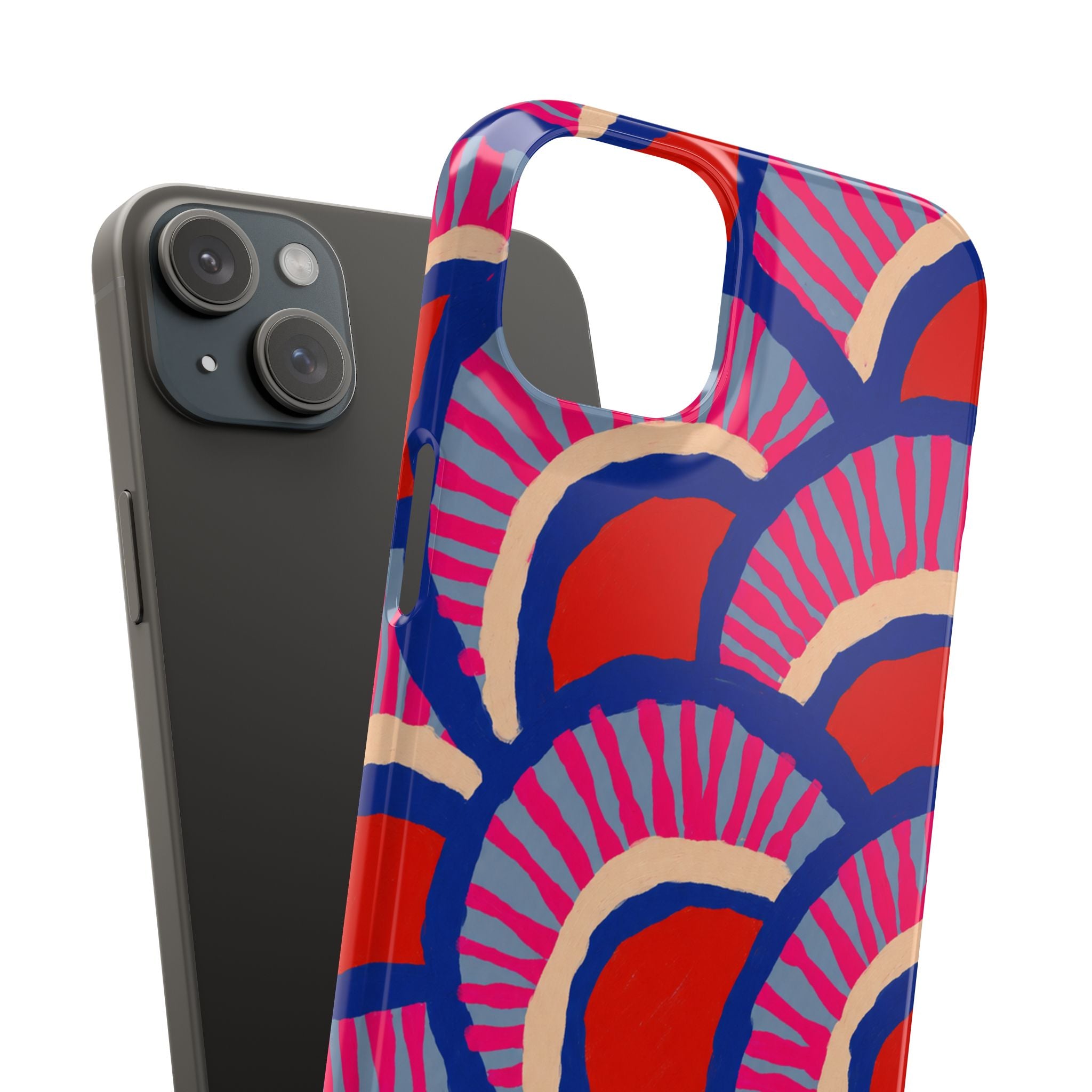 Sunburst Scallops Phone Case
