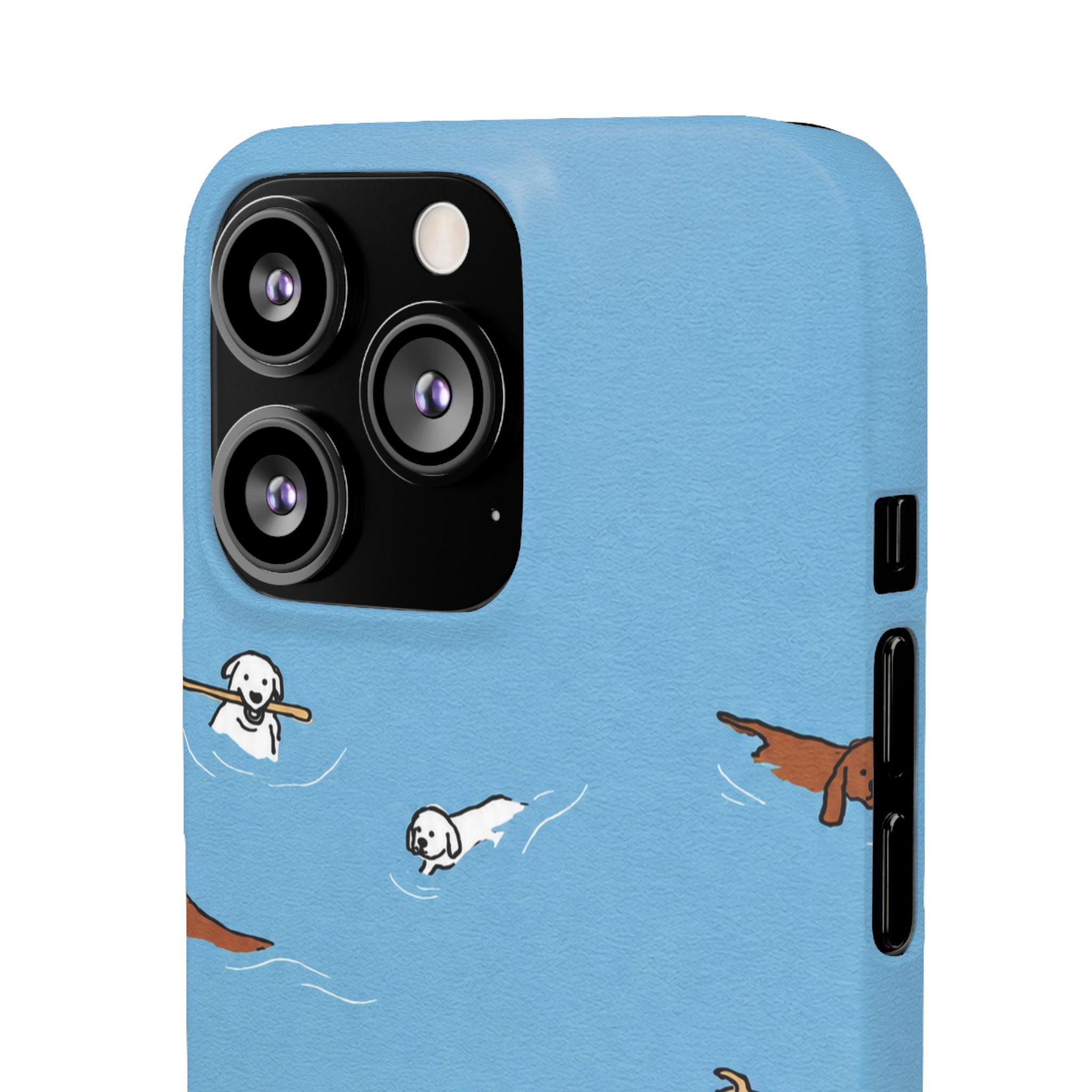 Swimming Dogs Phone Case